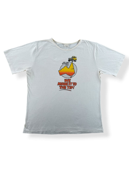 Front of Vintage Cape York Wilderness Lodge Tee SZ L
