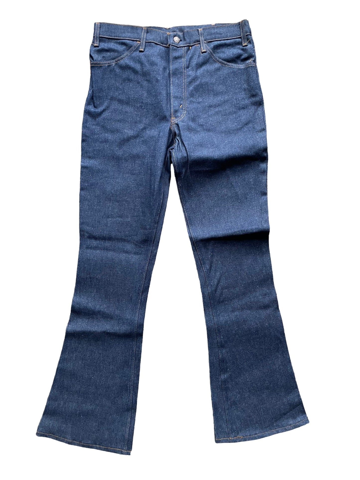 Full front view of Vintage 80s Levi's 646 Flares | Seattle Deadstock Levi's | Barn Owl Vintage