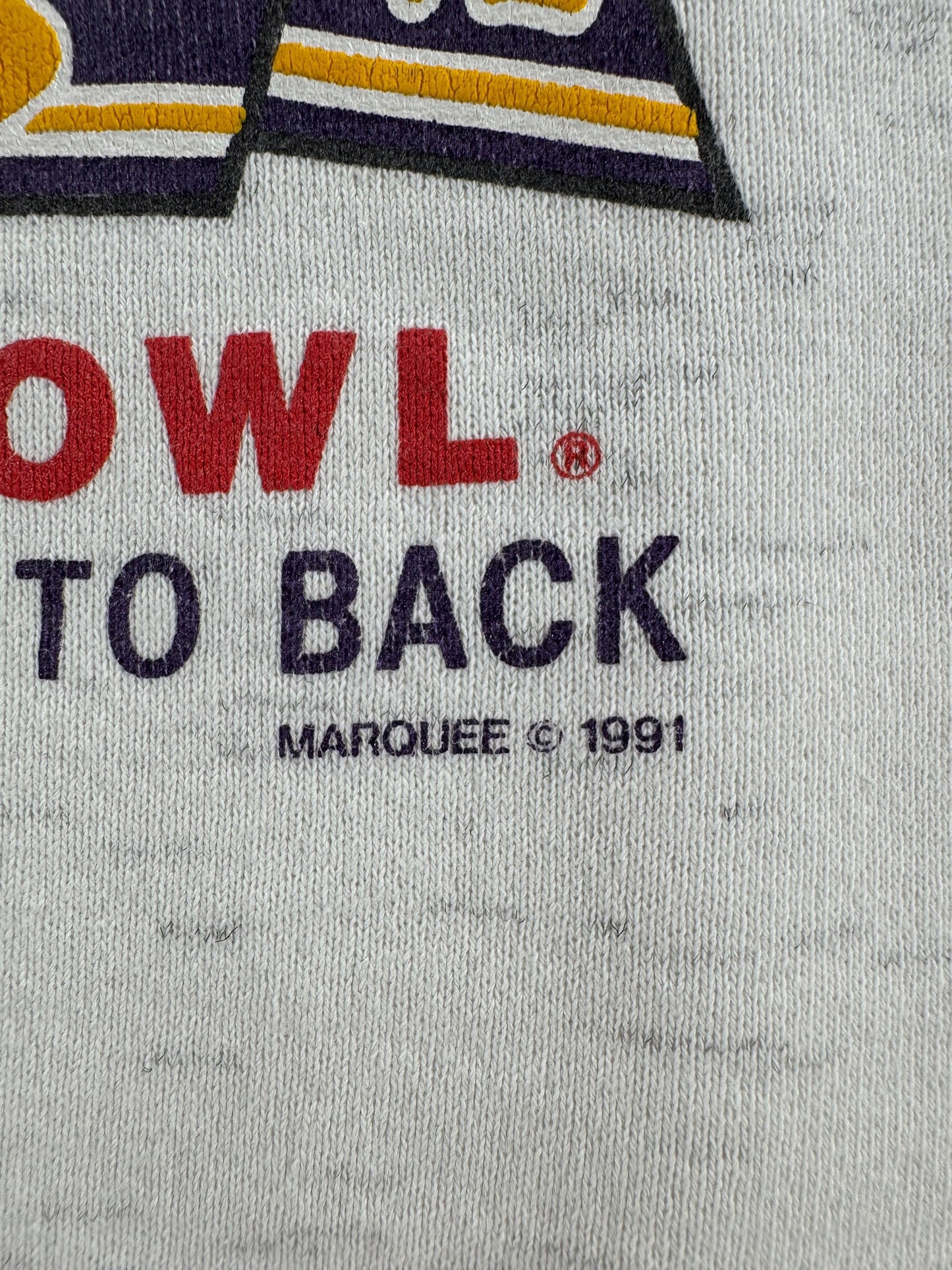 Trademark on Vintage UW Huskies Rose Bowl Crew Neck SZ L (Fits M)