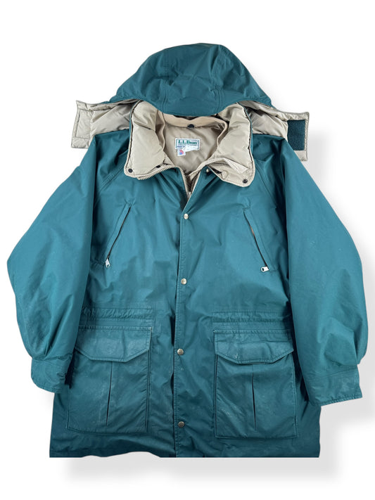 Front of Vintage L.L. Bean Maine Wardens Parka SZ XL