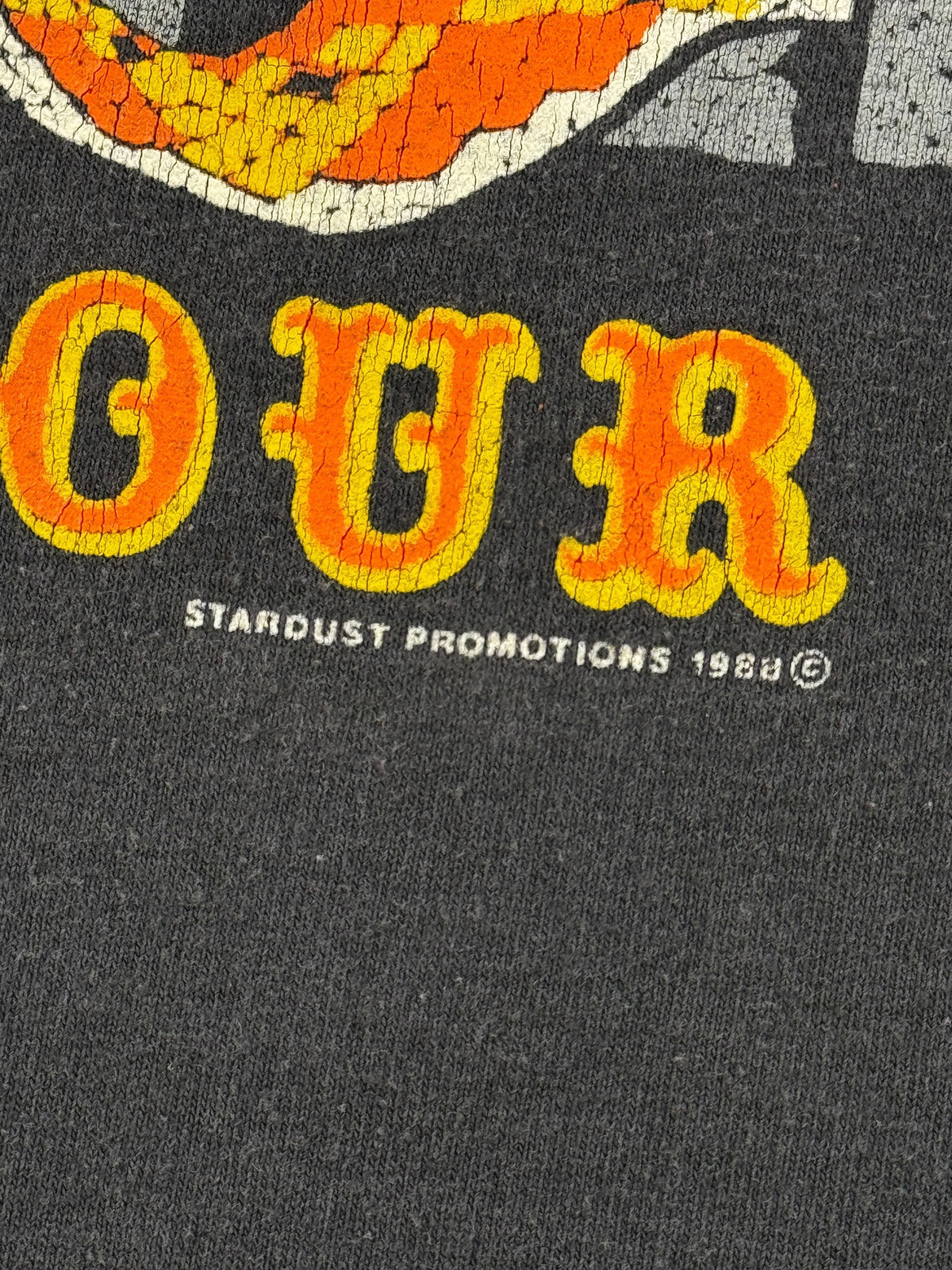 1988 copy right on Vintage '88 Johnny Winter Tee SZ XL (Fits L)