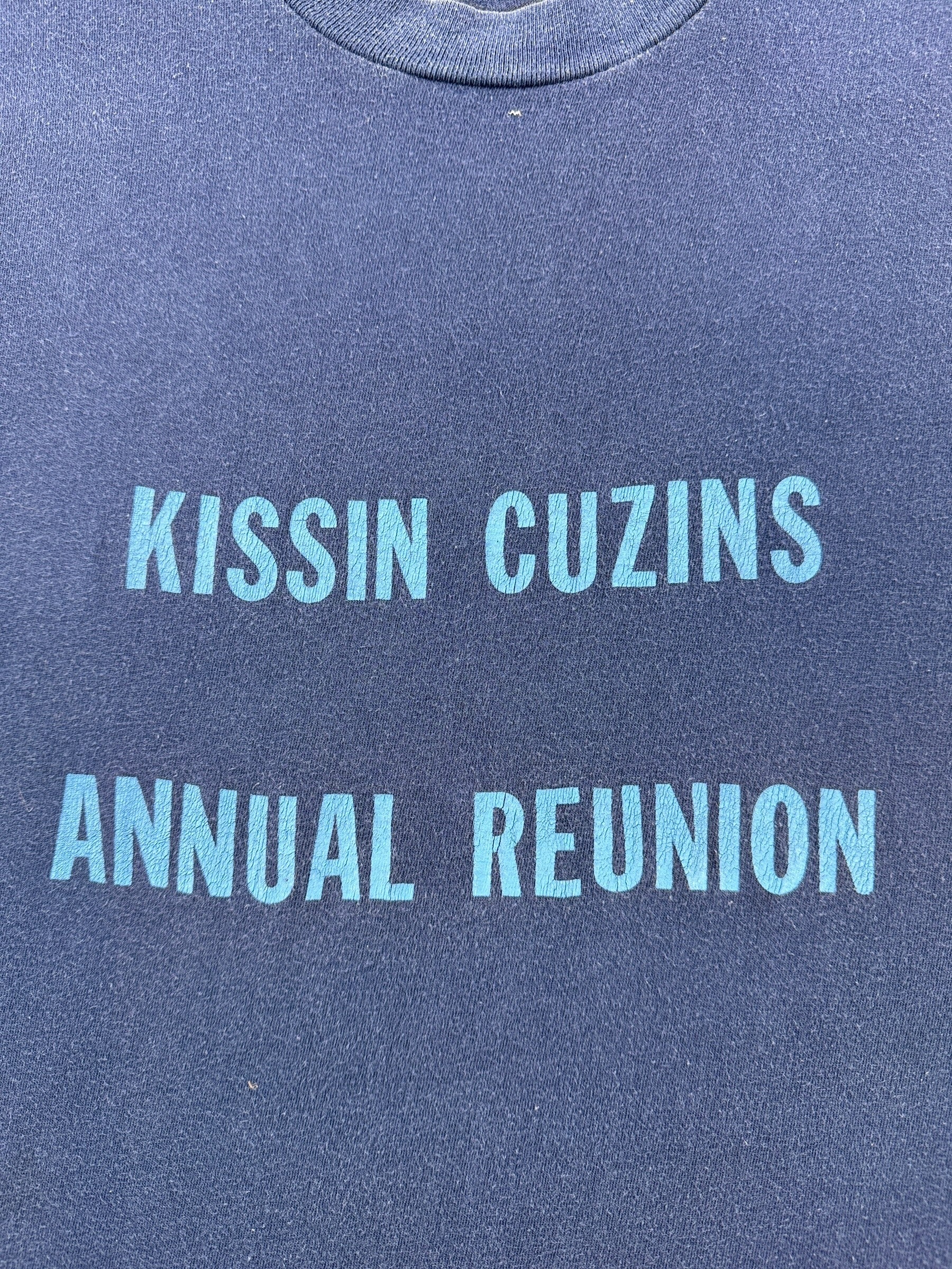 Graphic of Vintage Kissin Cuzins Reunion Tee SZ S