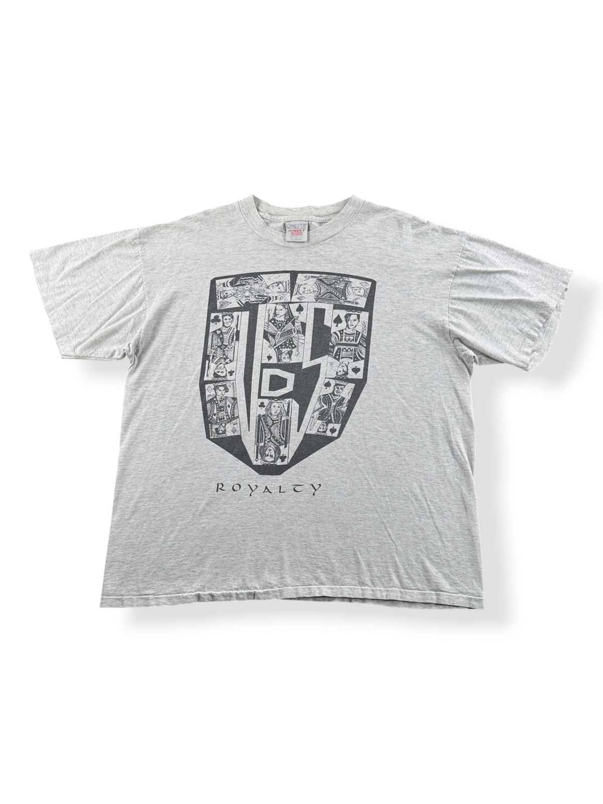 Front of Vintage 1992 Royalty SHTRK Tour Tee SZ XL