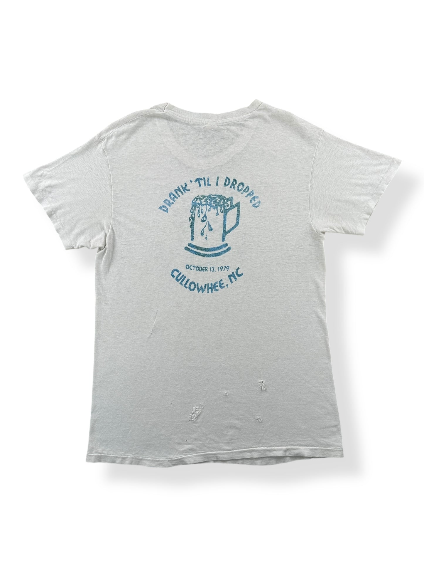 Vintage Repaired 70s Tappa New Keg Tee SZ S