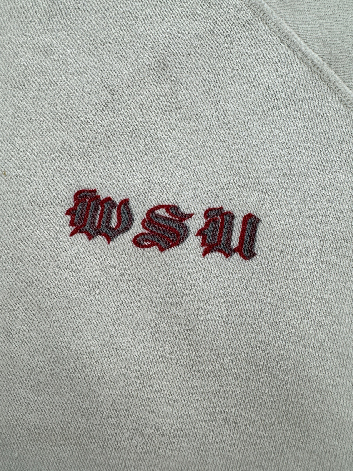 WSU logo on Vintage 60s Champion WSU Short Sleeve Crewneck SZ M (Fits S)