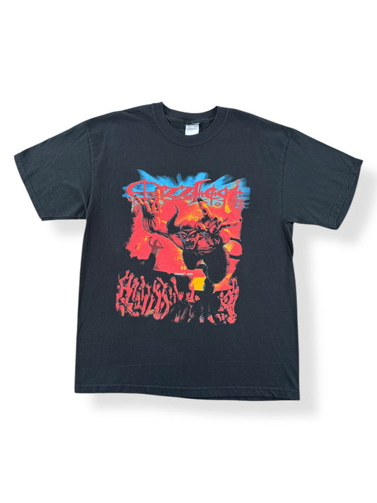 Front of Vintage 2002 Ozzfest Tee SZ L