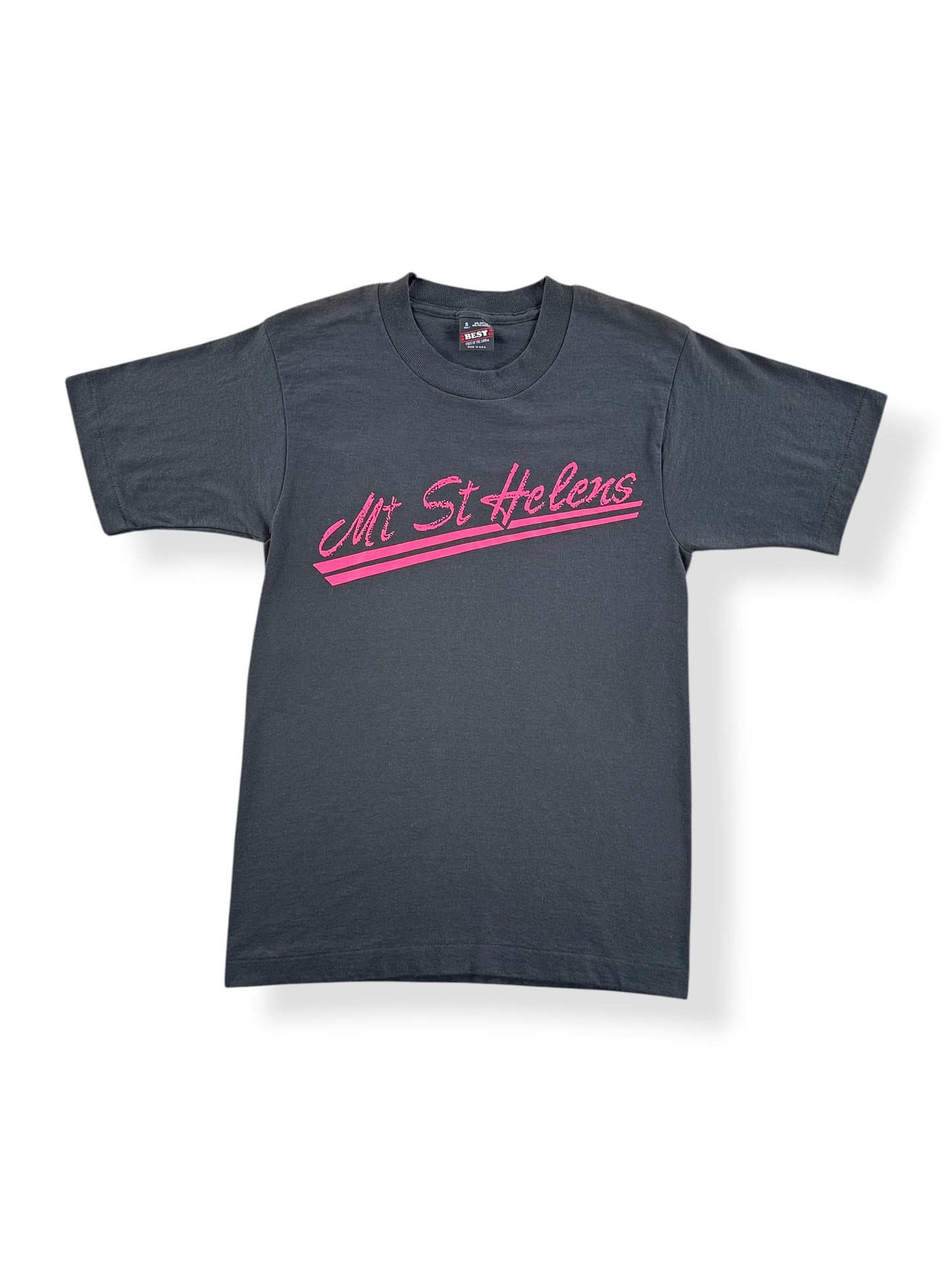 Front of Vintage Mt St Helens Tee SZ S