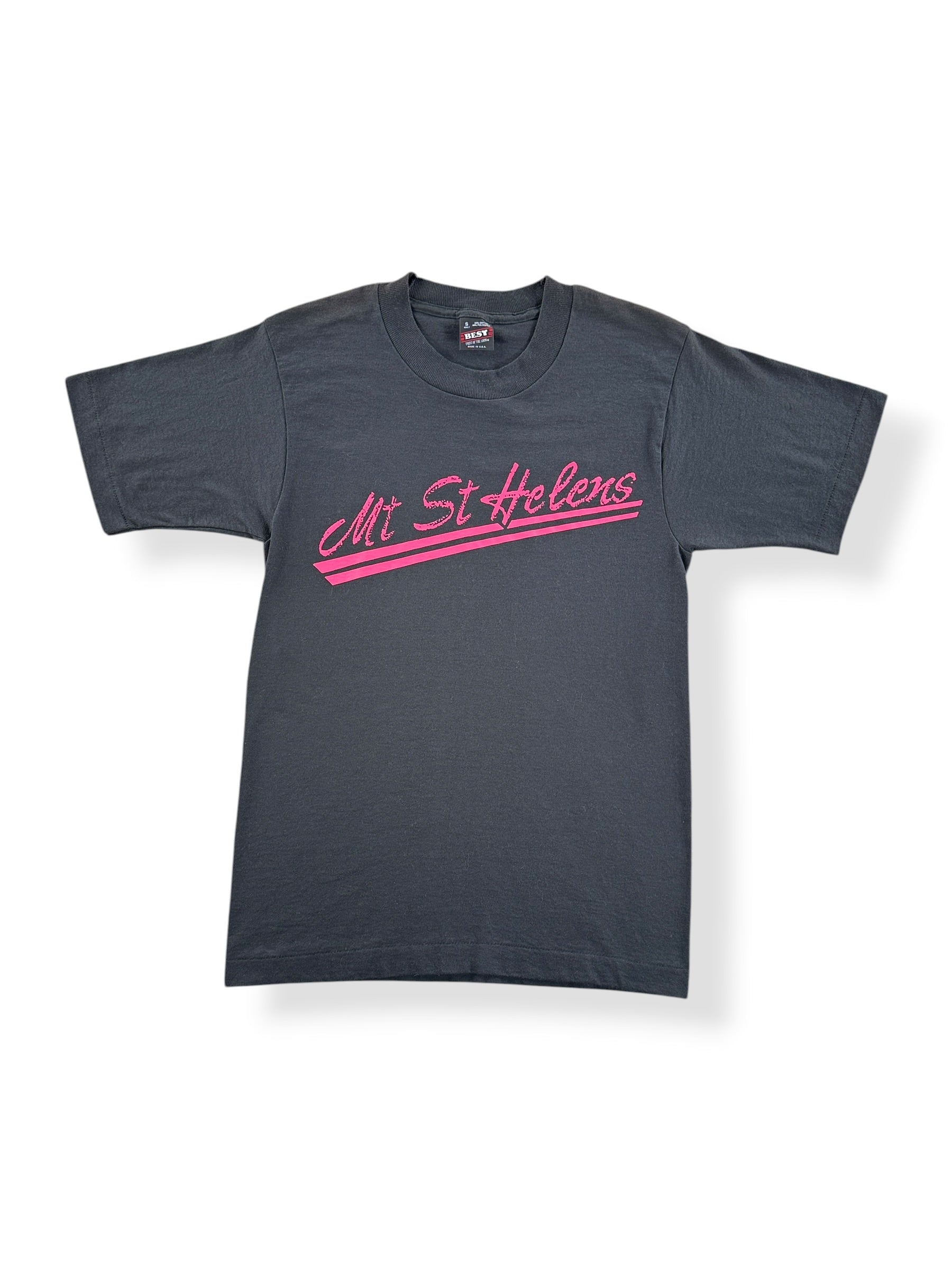 Front of Vintage Mt St Helens Tee SZ S