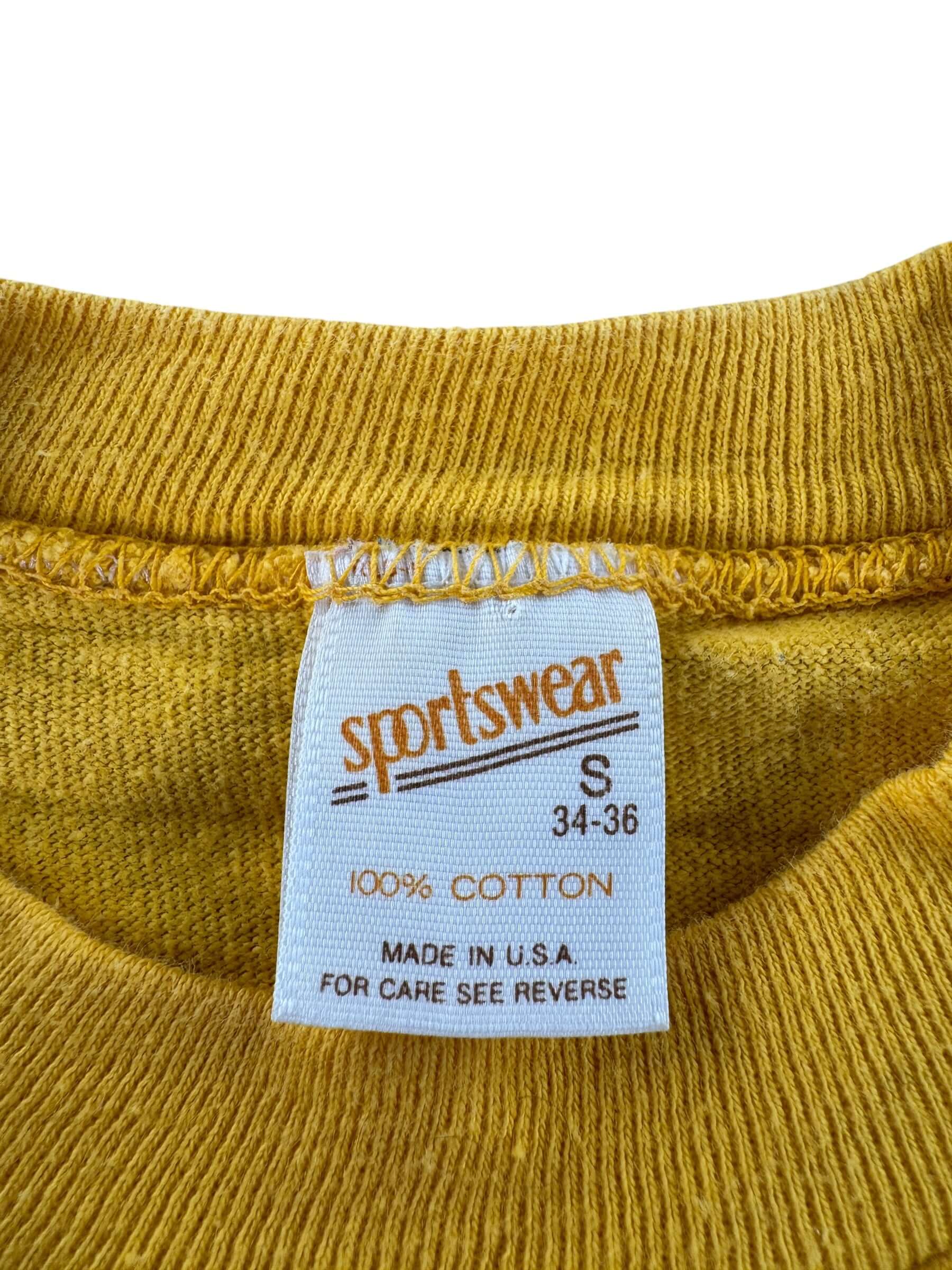 Tag on Vintage 1982 UW Rose Bowl Tee SZ S (Fits XS)