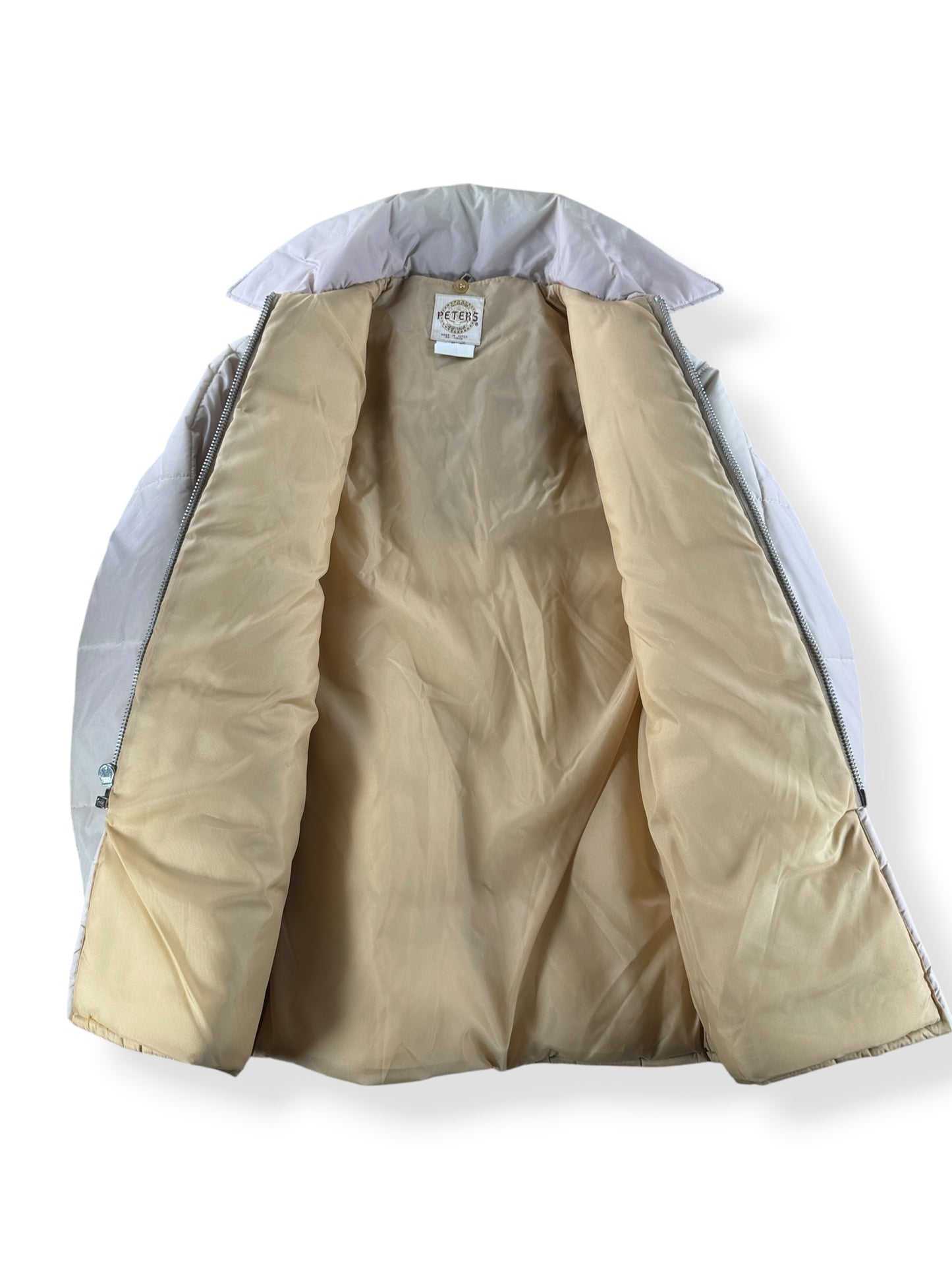 Inside of Vintage Peter's Puffy Coat SZ S