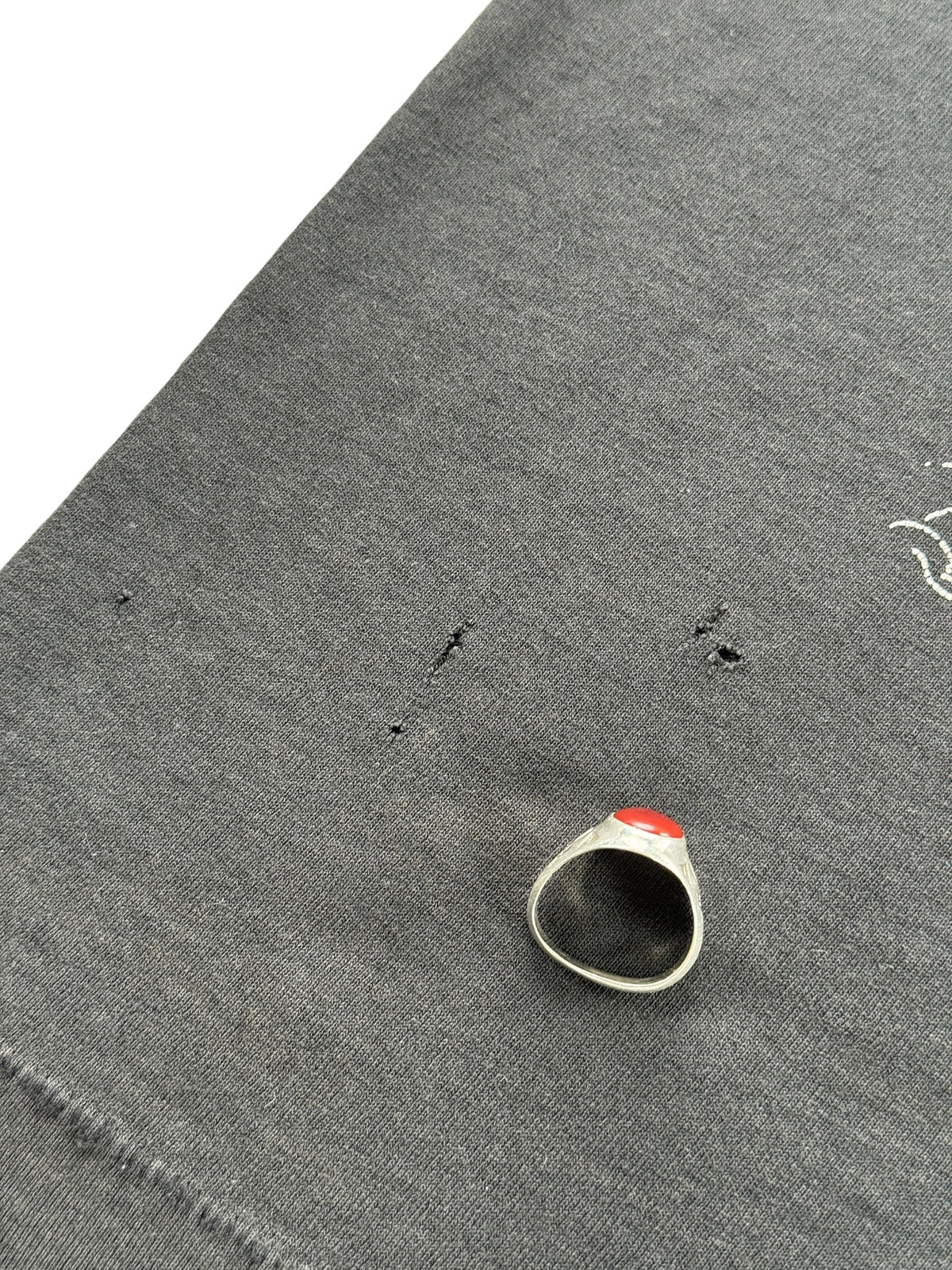 Holes on Vintage 80s Perfectly Thrashed Sex/Bar Tee SZ XL