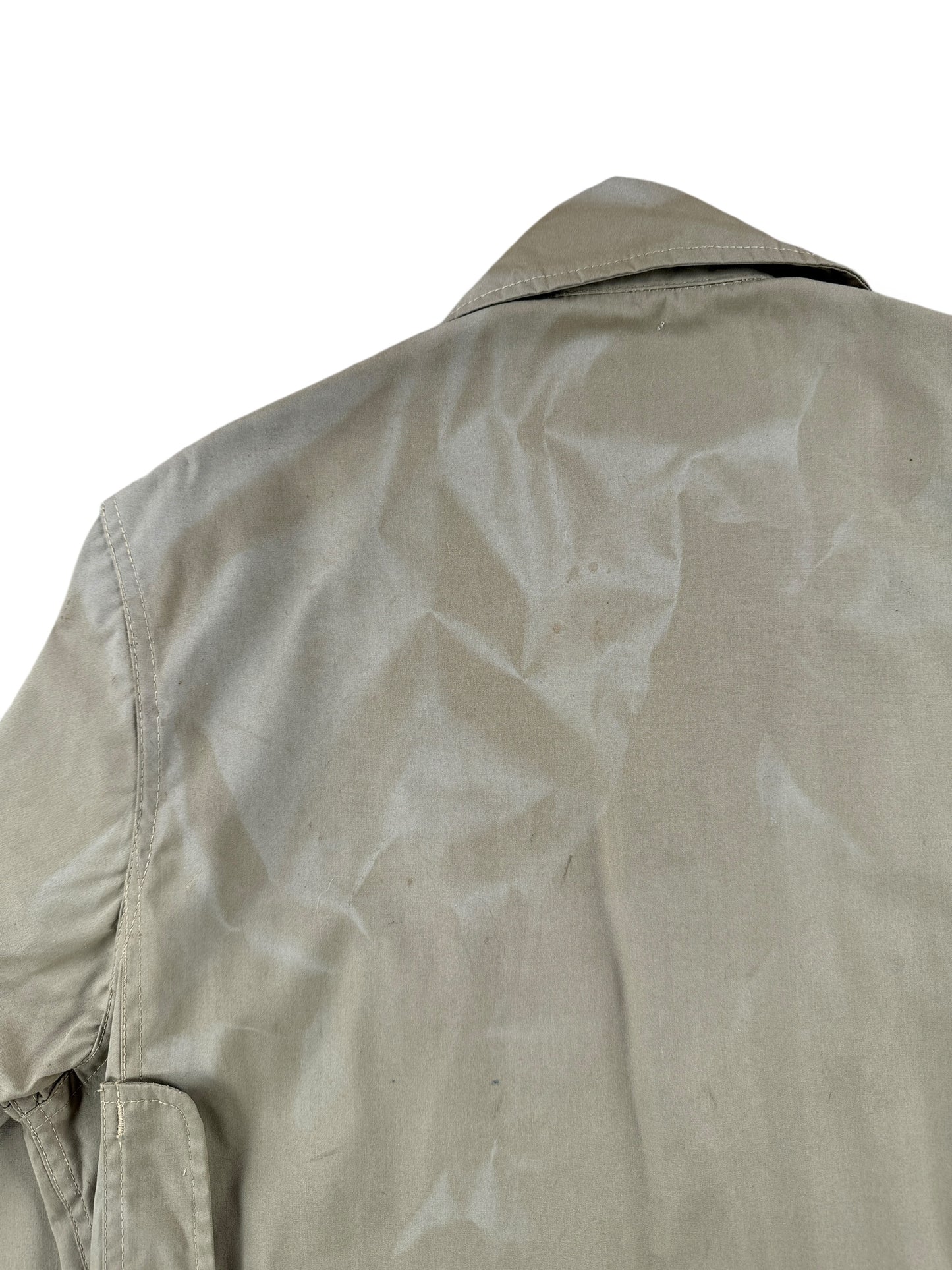 Fading on Vintage Eddie Bauer Filson Jacket SZ 38