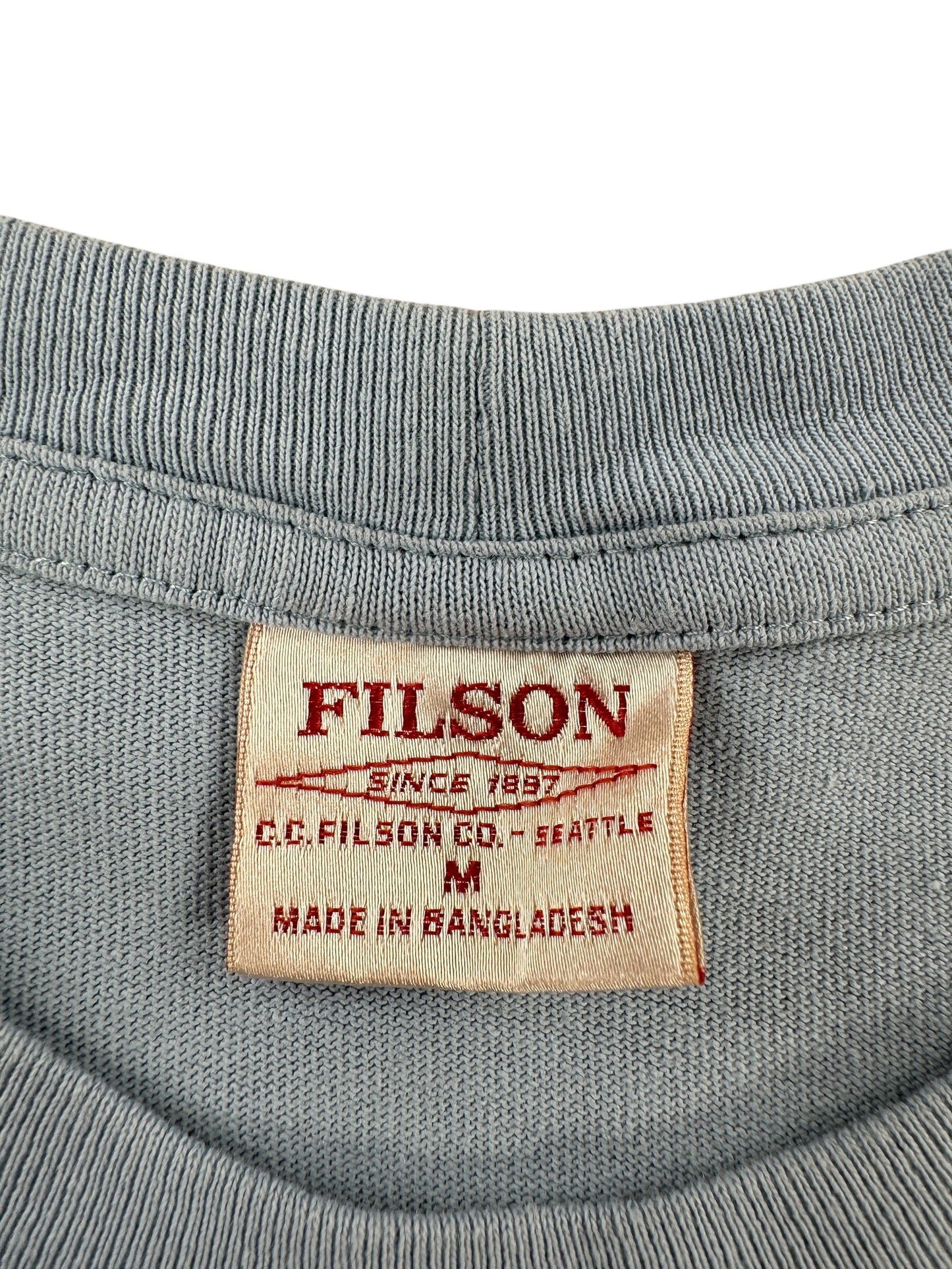 Tag on Dust Filson Frontier Graphic Tee SZ M