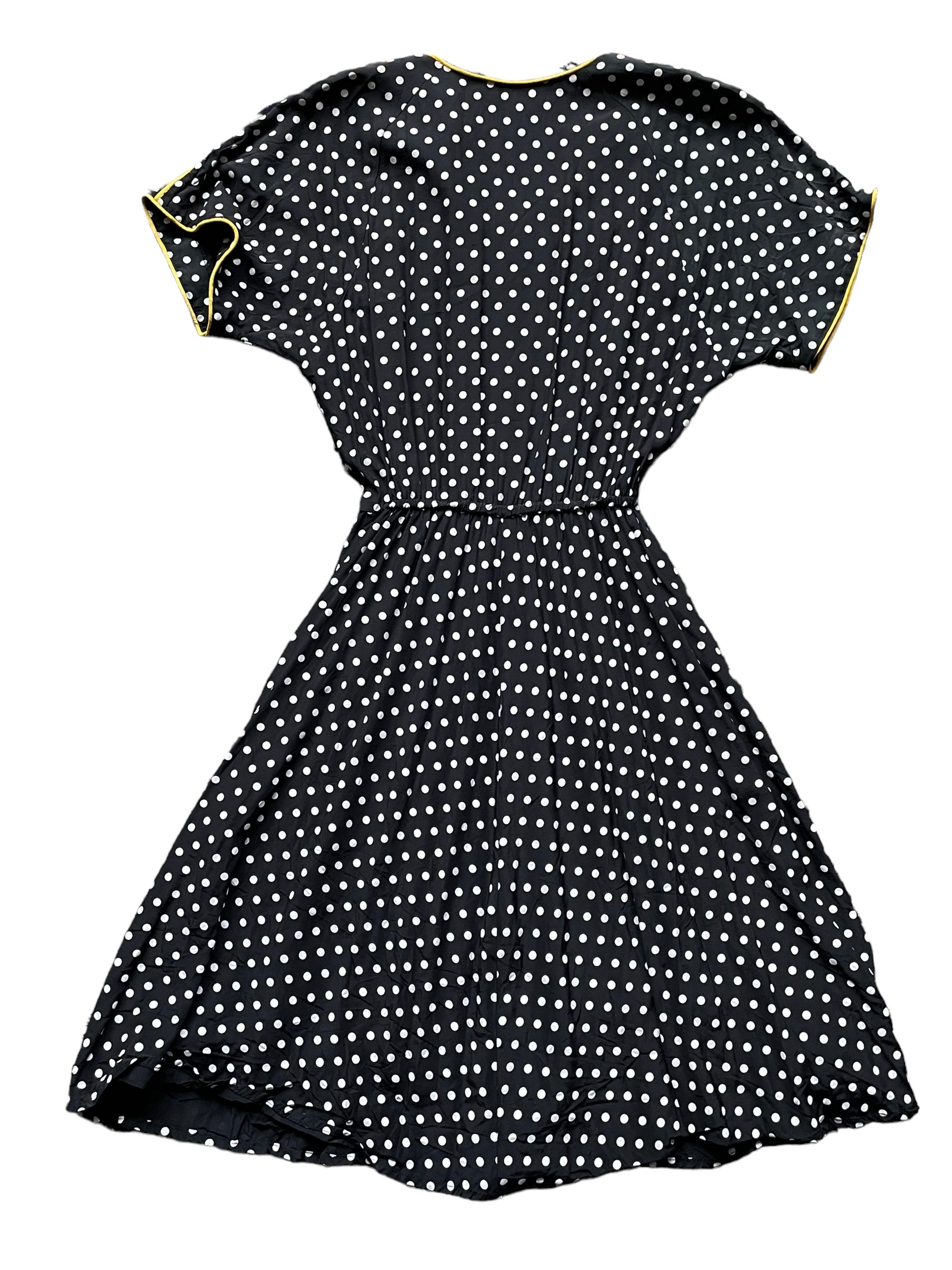 Vintage 80s Does 40s Polka Dot Dress SZ M-L | Barn Owl Vintage Dresses The Barn Owl Vintage Goods Vintage 80s Does 40s Polka Dot Dress SZ M-L | Barn Owl Vintage Dresses The Barn Owl Vintage Goods