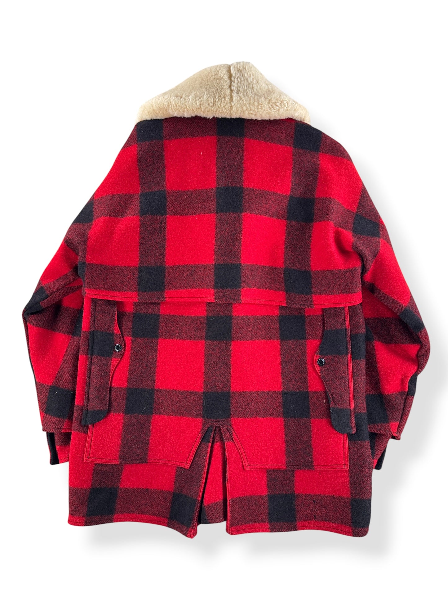 Back of Vintage 80s Era Filson Wool Packer Coat SZ 42