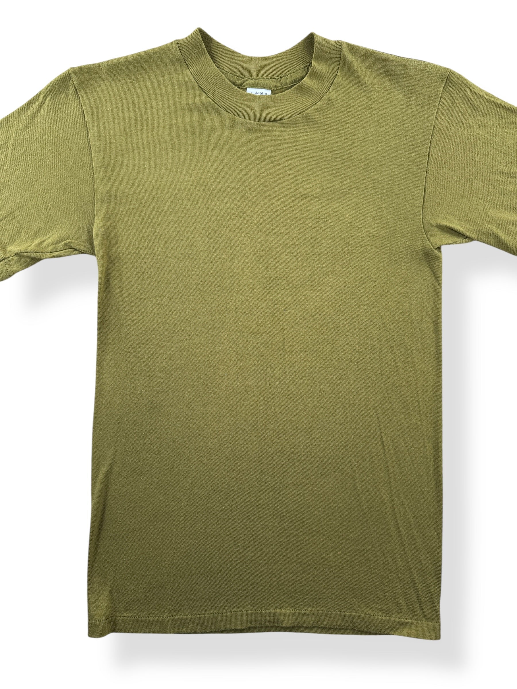 Front Close Up of Vintage Jockey Life Bo'Sun Tee SZ S (Fits XS)