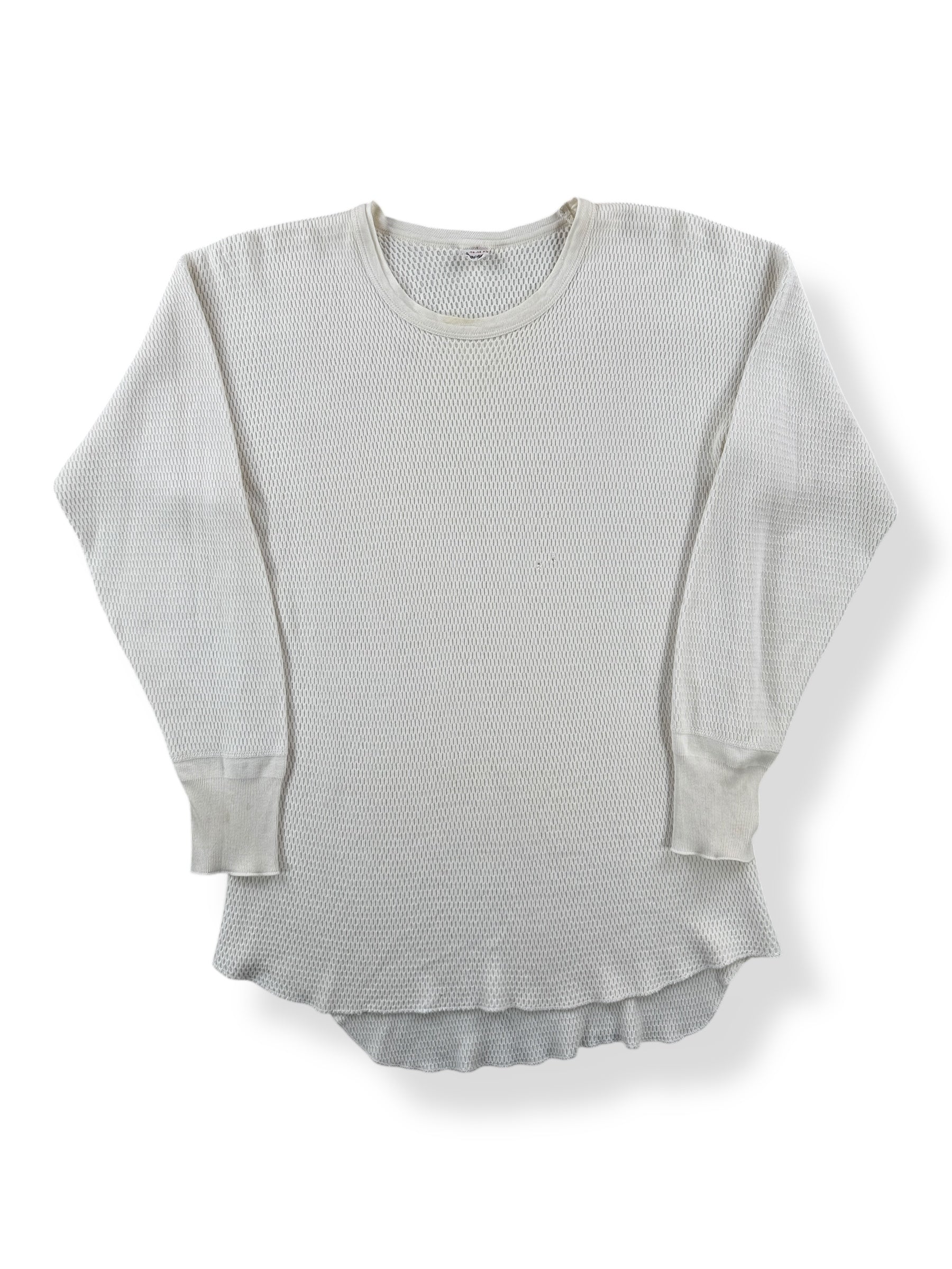 Front of Vintage Jockey Waffle Undershirt SZ XL (Fits M)