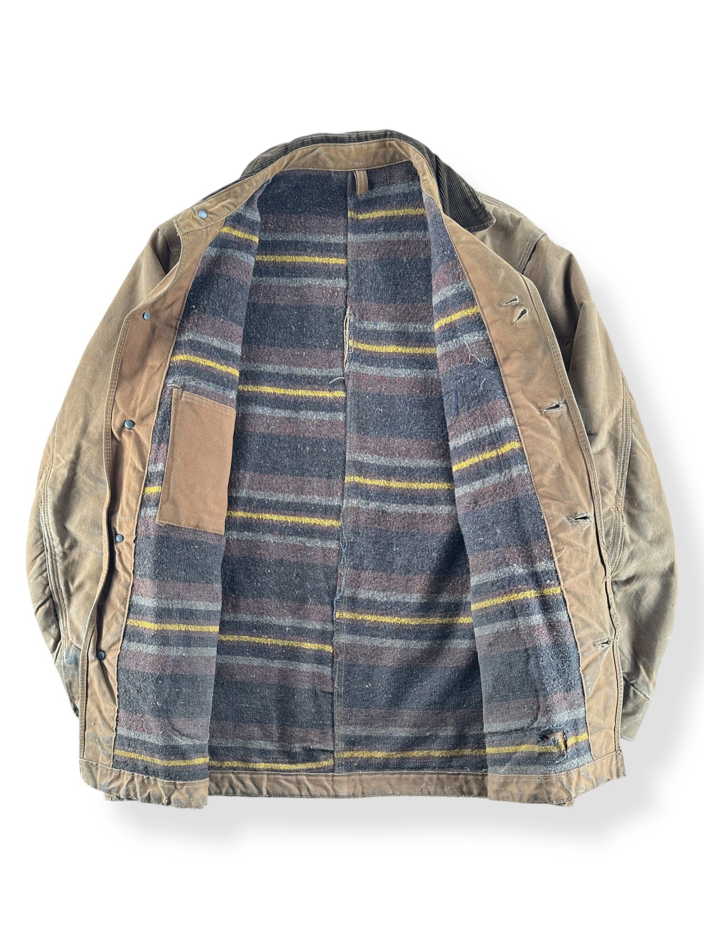 Inside of Vintage 50s/60s Era Hercules Blanket Lined Chore Coat SZ L