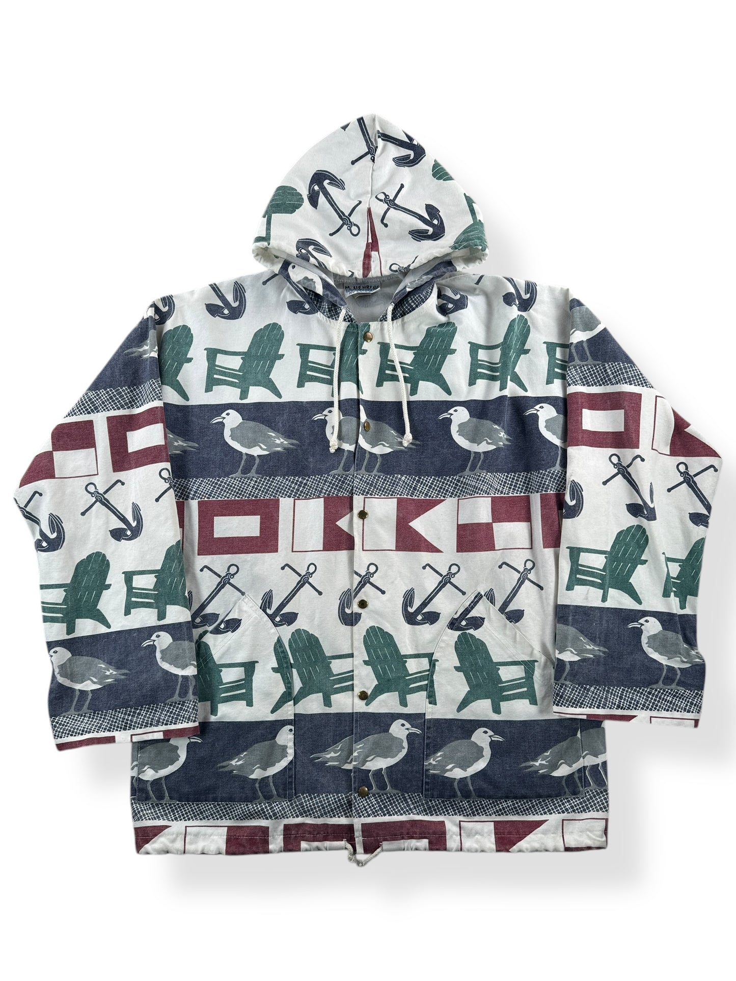 Front of Vintage Michigan Rag Company Jacket SZ S/M