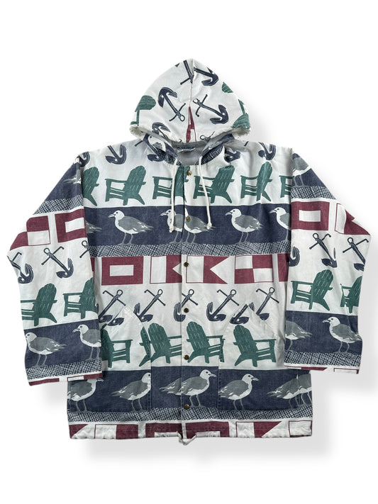 Front of Vintage Michigan Rag Company Jacket SZ S/M