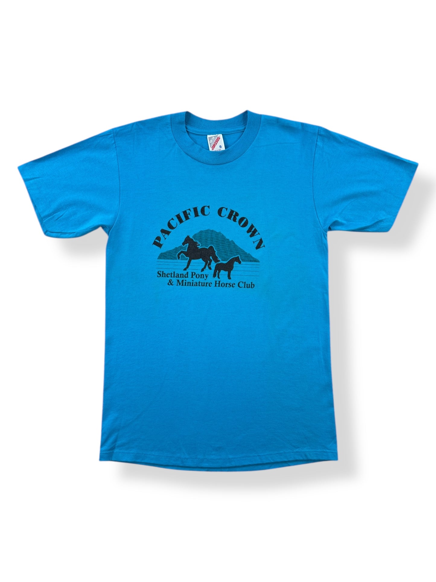 Front of Vintage Pacific Crown Shetland Pony Tee SZ S