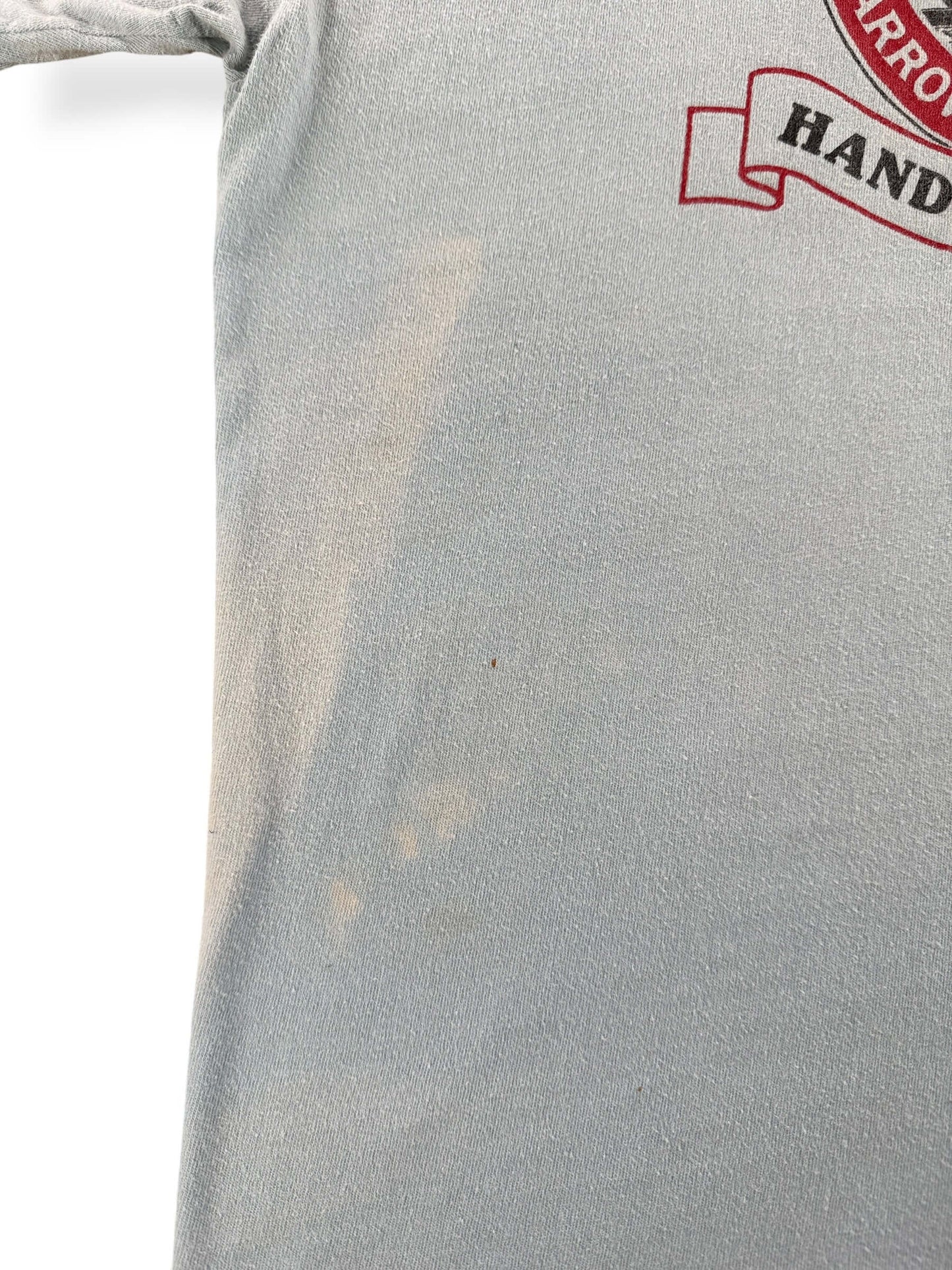 Fading on Vintage Handcar Race Team Tee SZ L