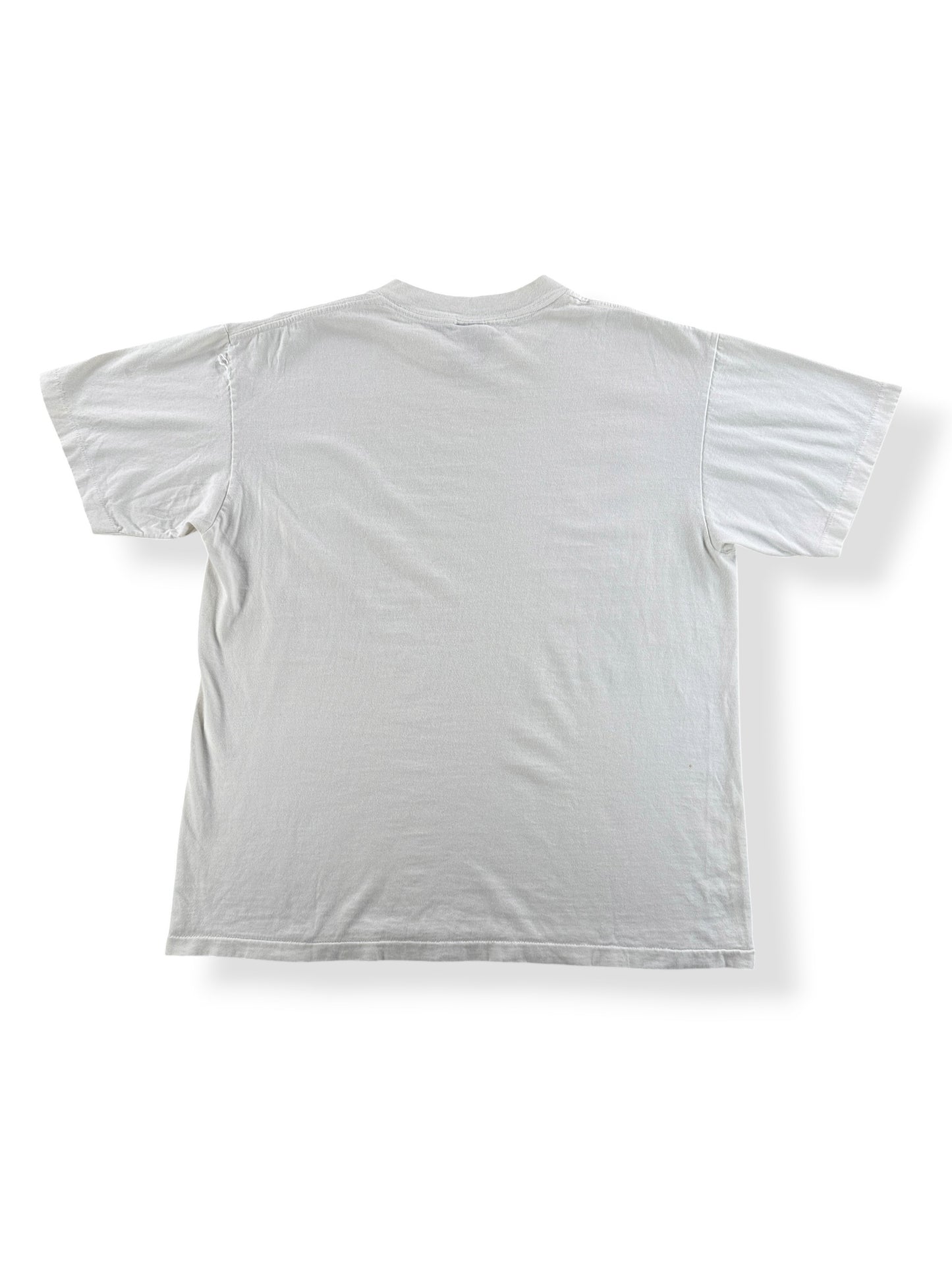 Back of Vintage 90s Ray Troll Twist and Trout Tee SZ L