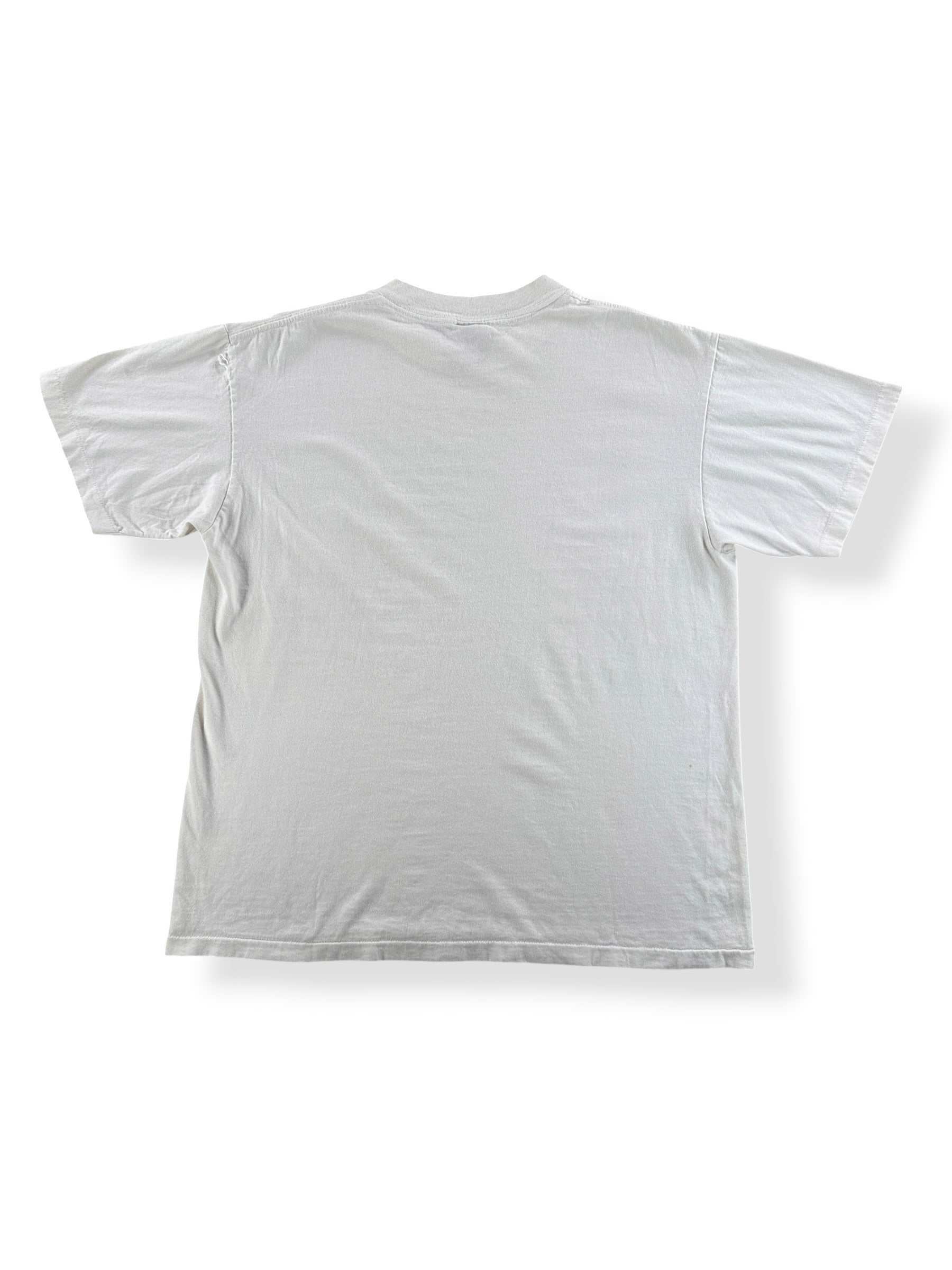 Back of Vintage 90s Ray Troll Twist and Trout Tee SZ L