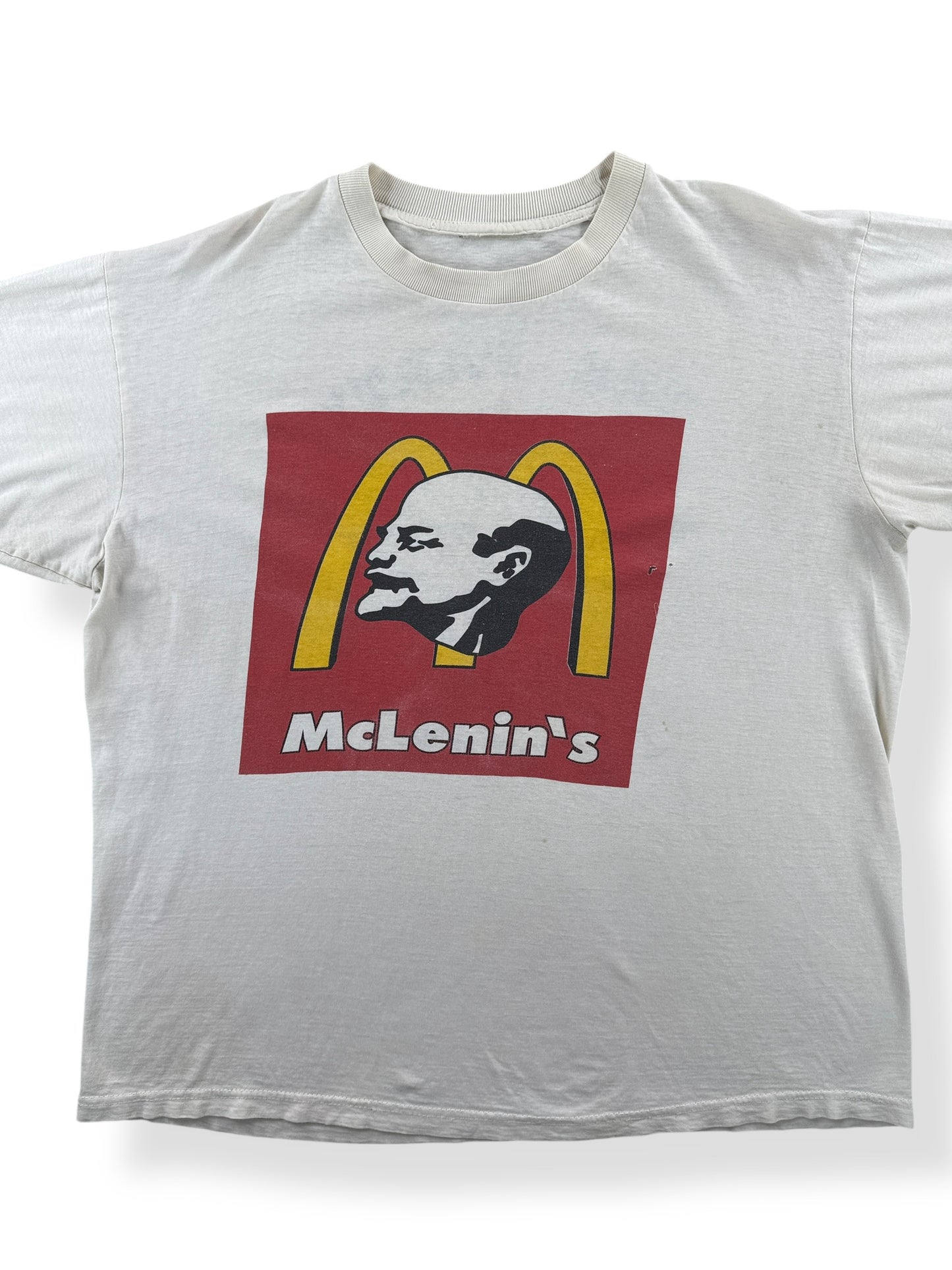 Front Close Up of Vintage McLenin's Tee SZ XL