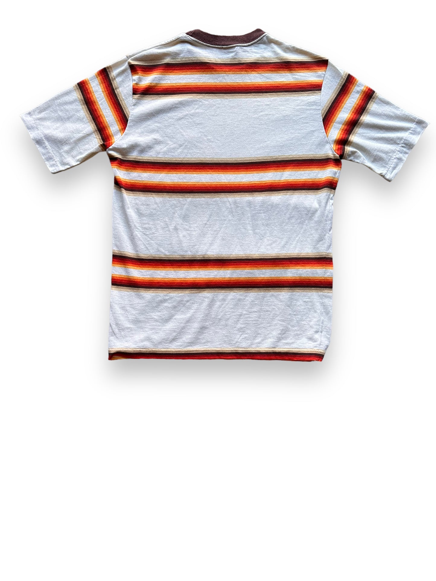 Rear View of Vintage Jantzen Striped Shirt SZ M | Vintage Striped Shirt Seattle | Barn Owl Vintage Seattle