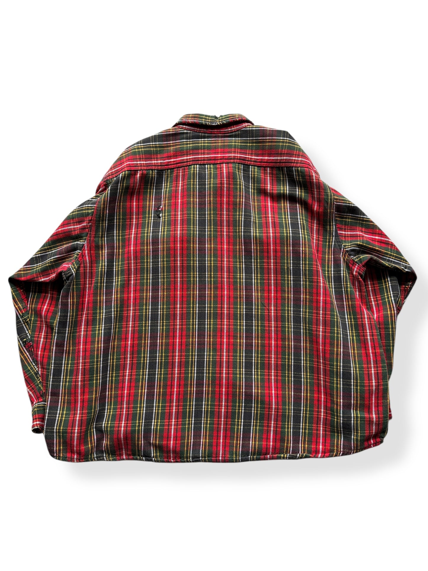 Back of Five Brothers Cotton Flannel SZ XXXL