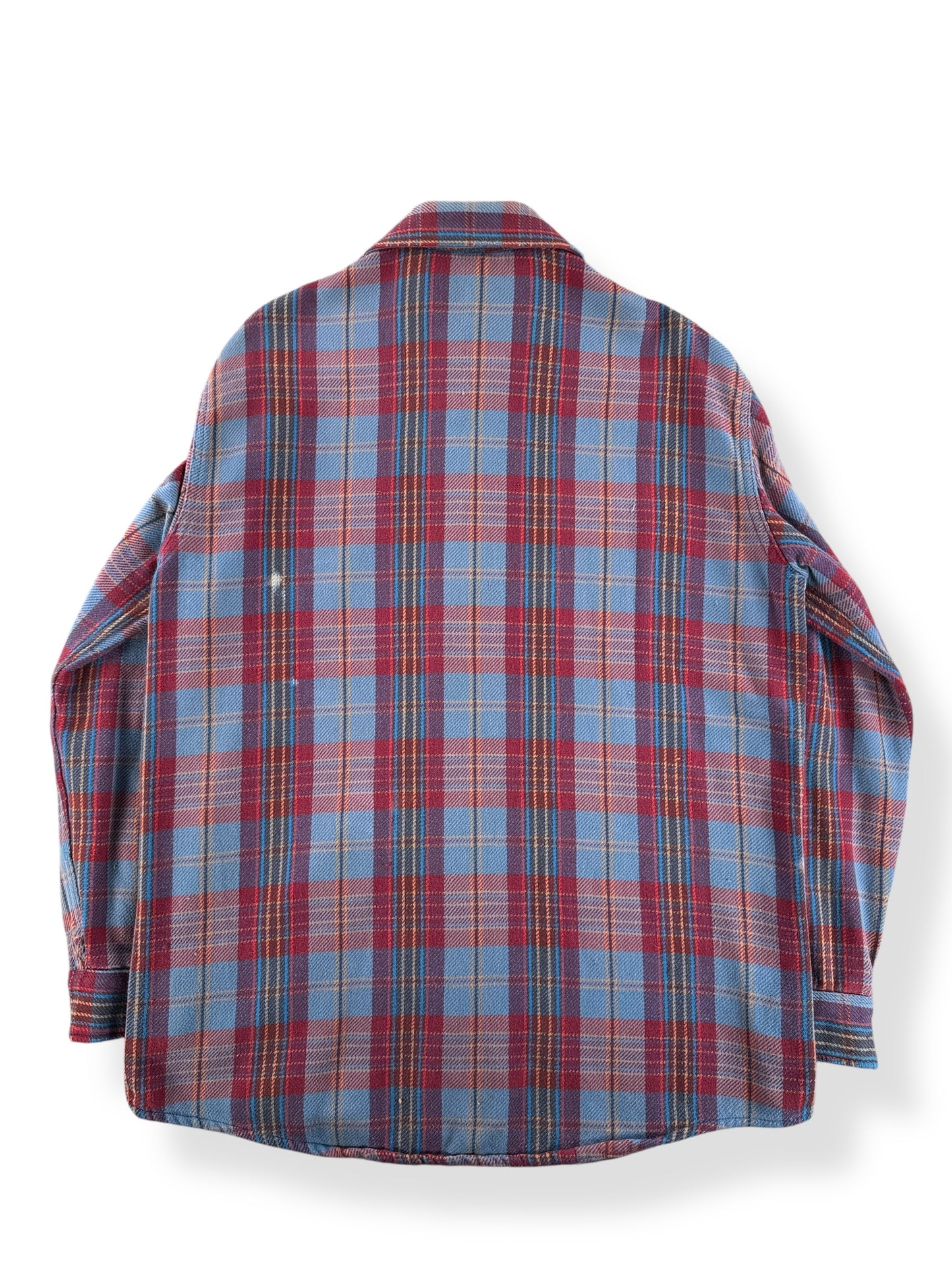 Back of Vintage Big Mac Cotton Flannel SZ XL Tall