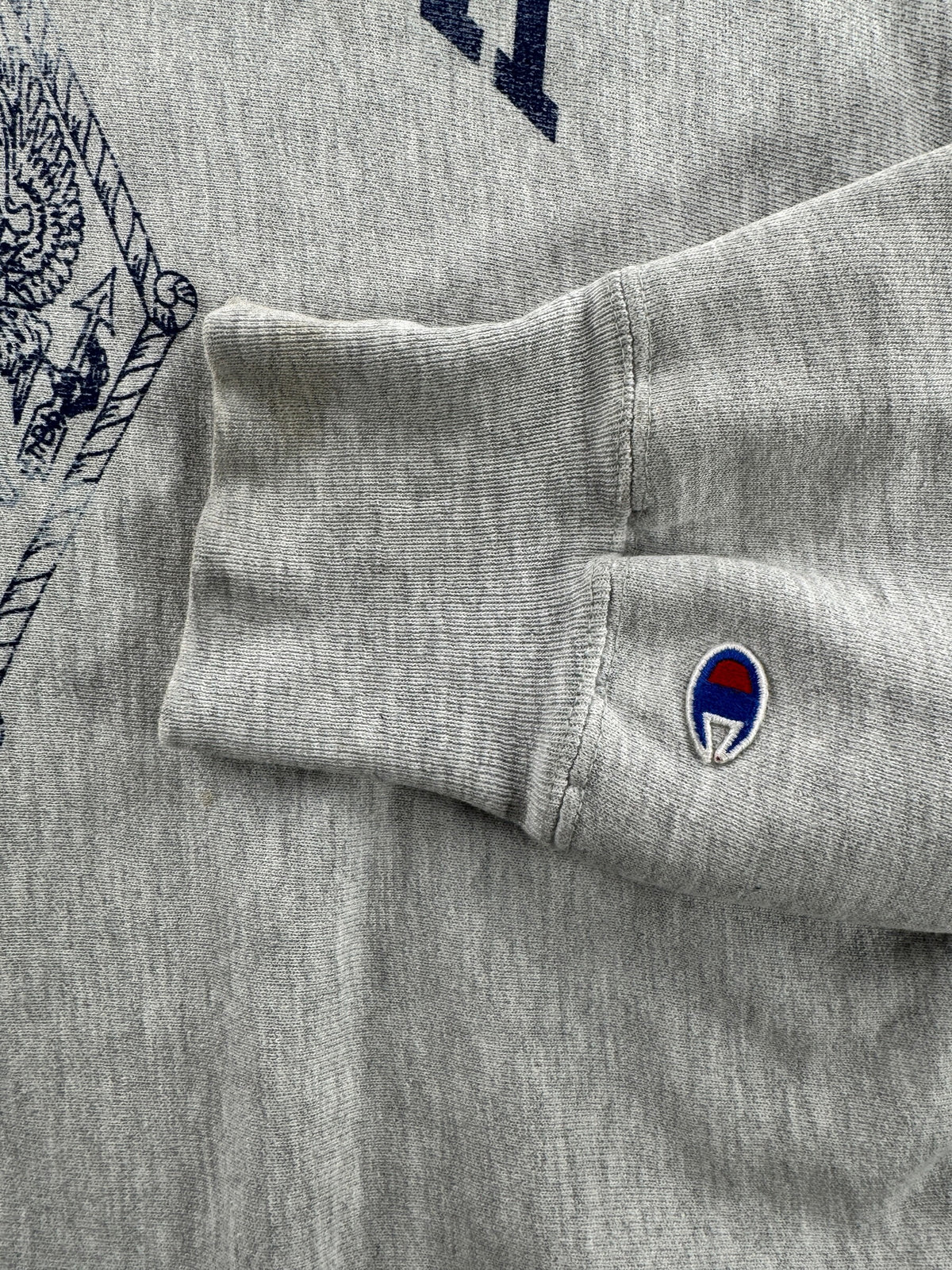 Cuff on Vintage Pi Beta Phi Cut Champion Reverse Weave Crewneck SZ L