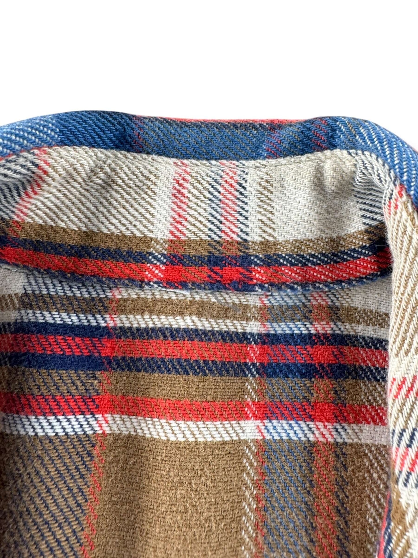 Missing Tag on Vintage Big Mac Cotton Flannel SZ XL