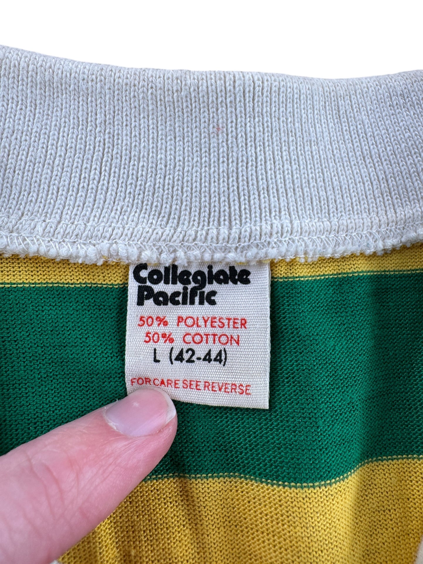 Tag on Vintage Skylake Striped Polo SZ L (Fits M)