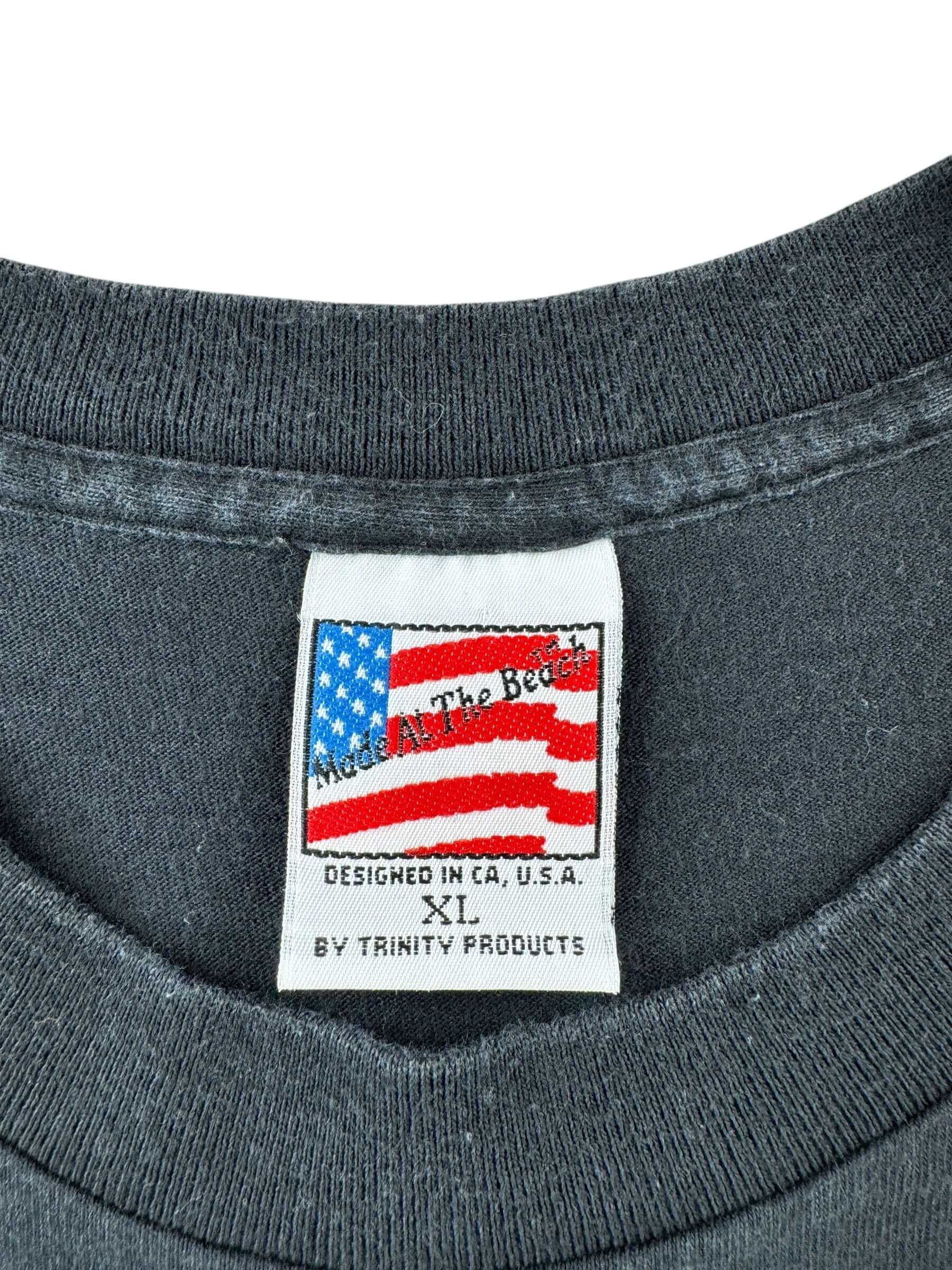 Tag on Vintage Tiger AOP Tee SZ XL