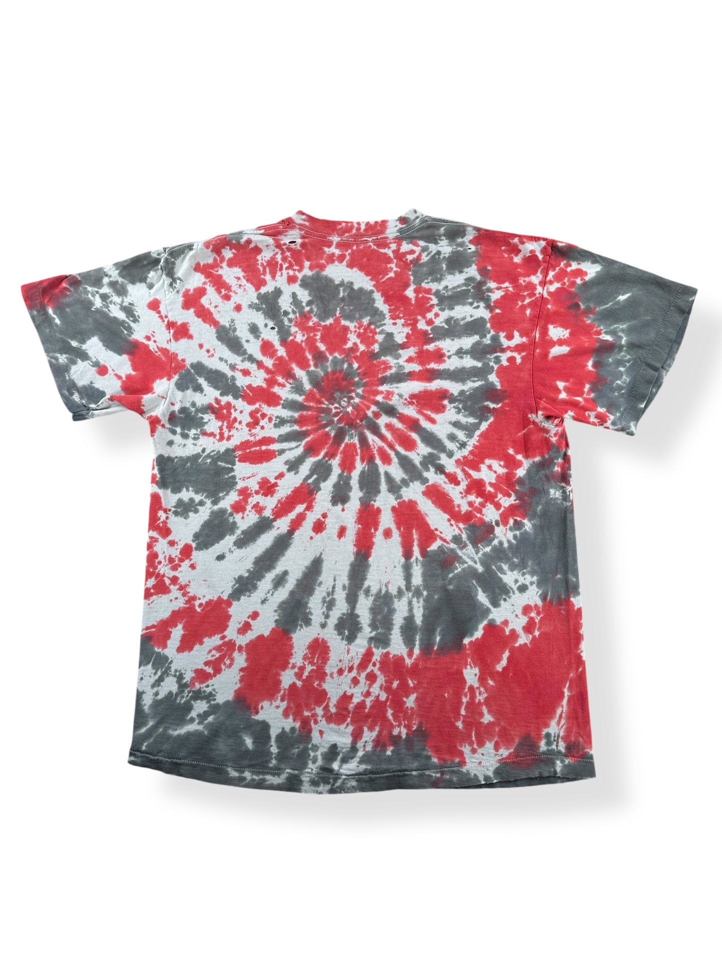 Back of Vintage Def Leppard Tie Dye Tee SZ XL