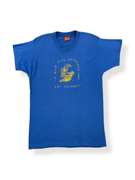 Front of Vintage Sri Chinmoy Run Tee SZ M