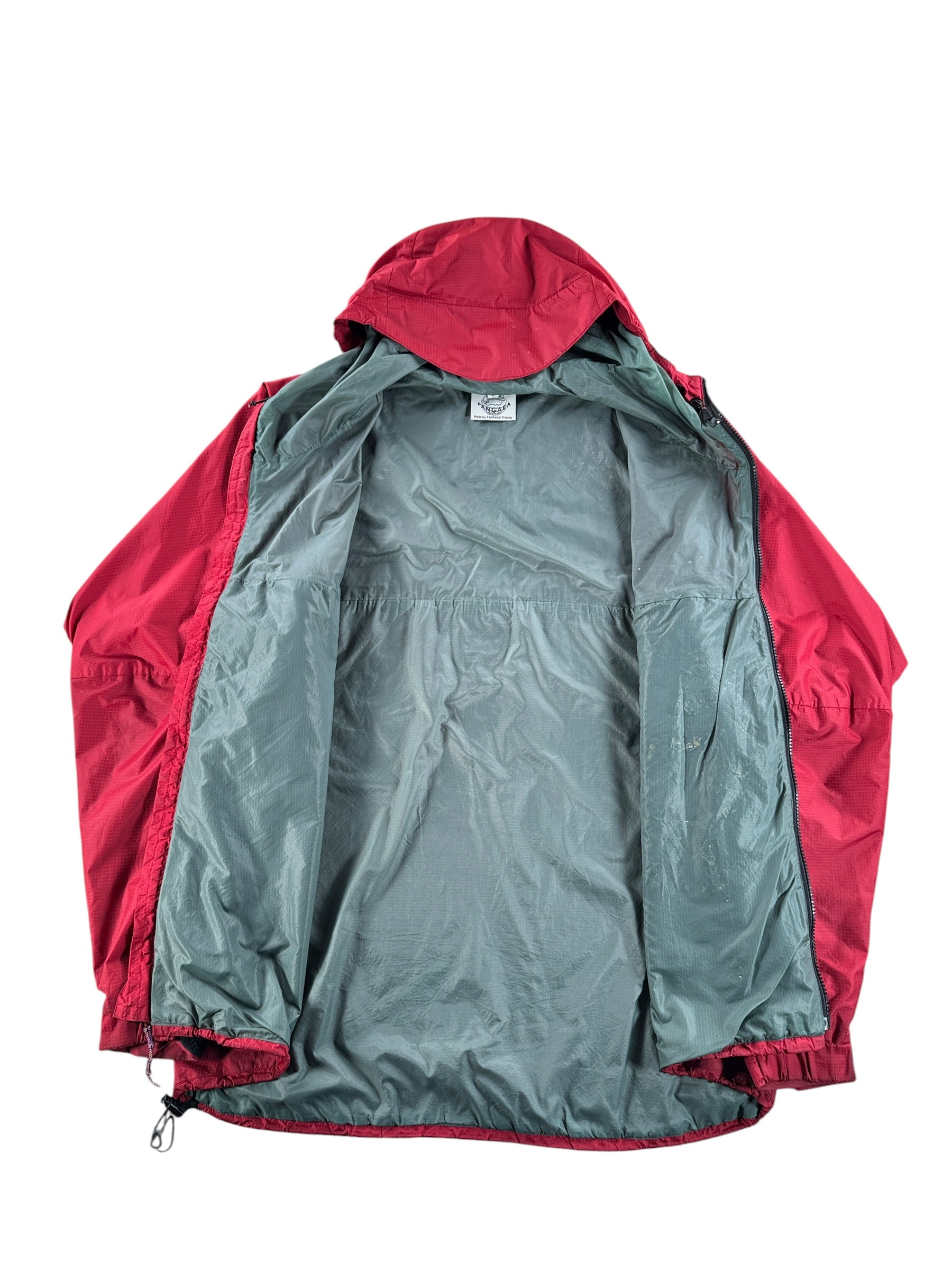 Inside of Vintage Pangea for Feathered Friends Rain Jacket SZ L