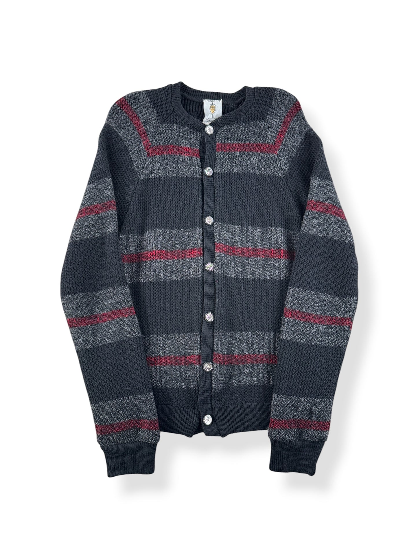 Front of Vintage Seattle Knitting Mills Cardigan SZ M (Fits XS)