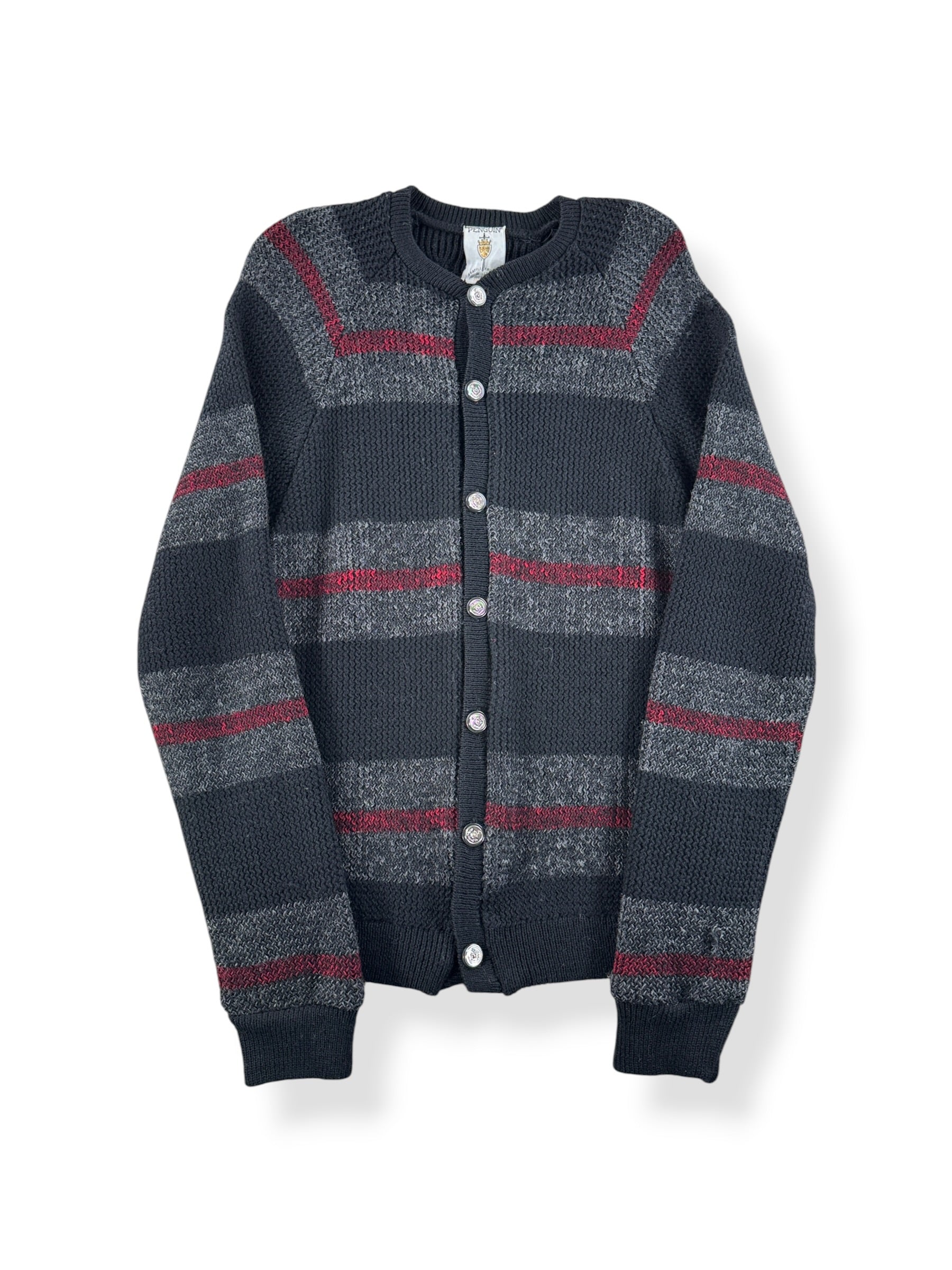 Front of Vintage Seattle Knitting Mills Cardigan SZ M (Fits XS)