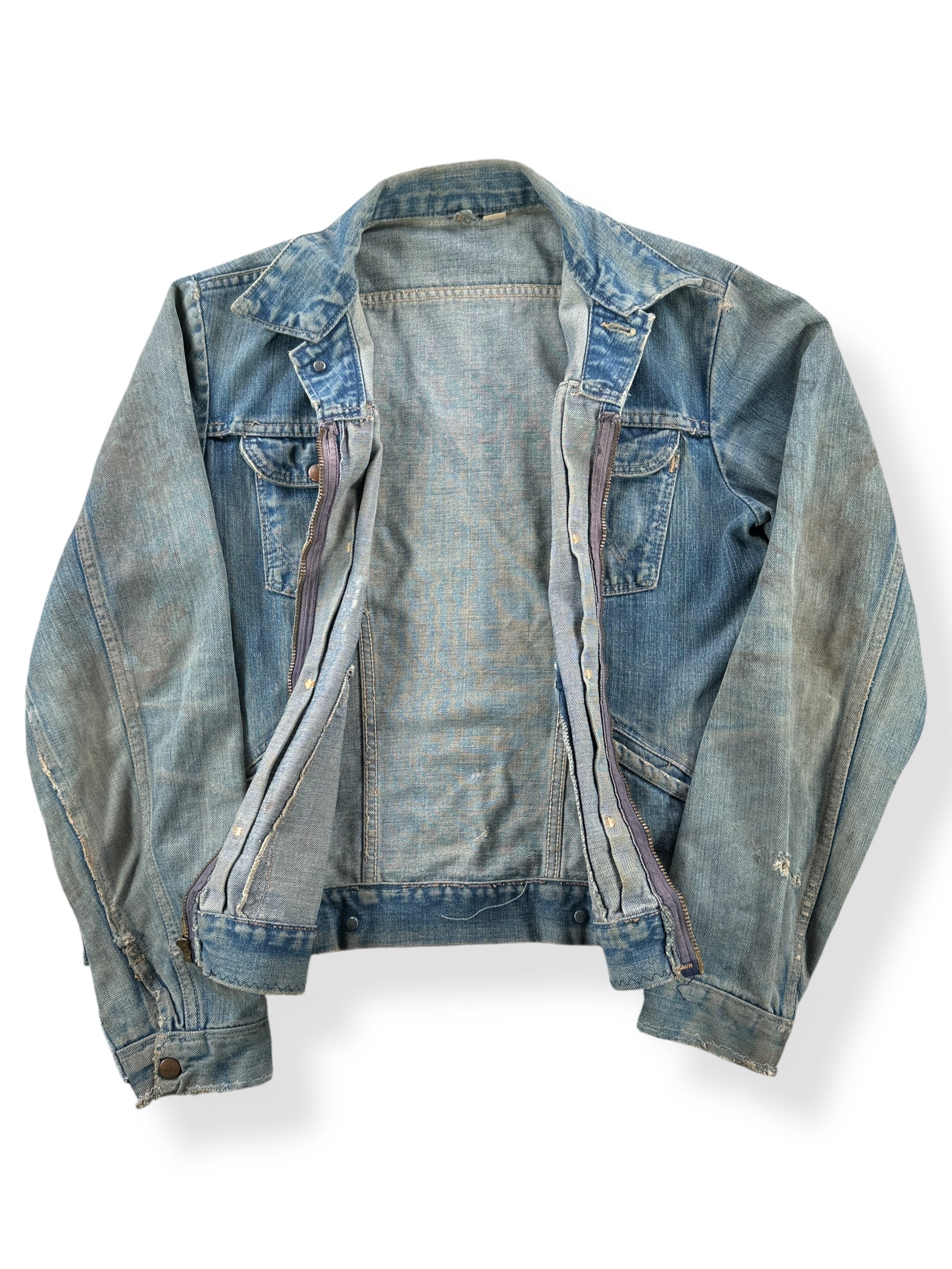 Inside of Vintage Wrangler 24MJZ Jacket SZ 40