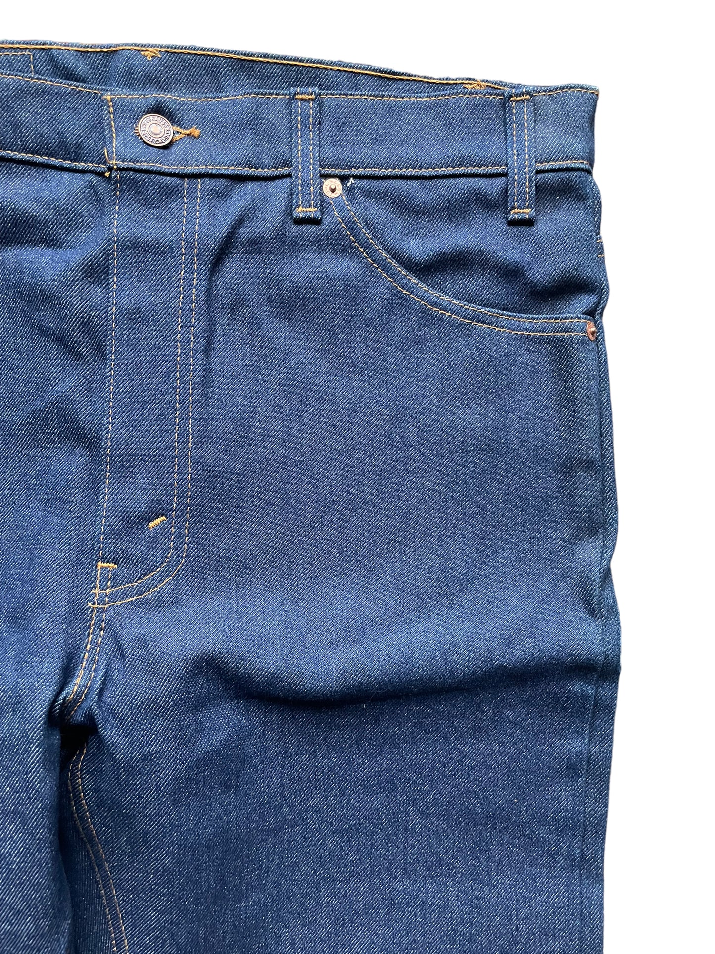 Front left pocket view of Vintage Deadstock 80s Levi's 505 Jeans | Seattle Vintage Levi's | Barn Owl True Vintage