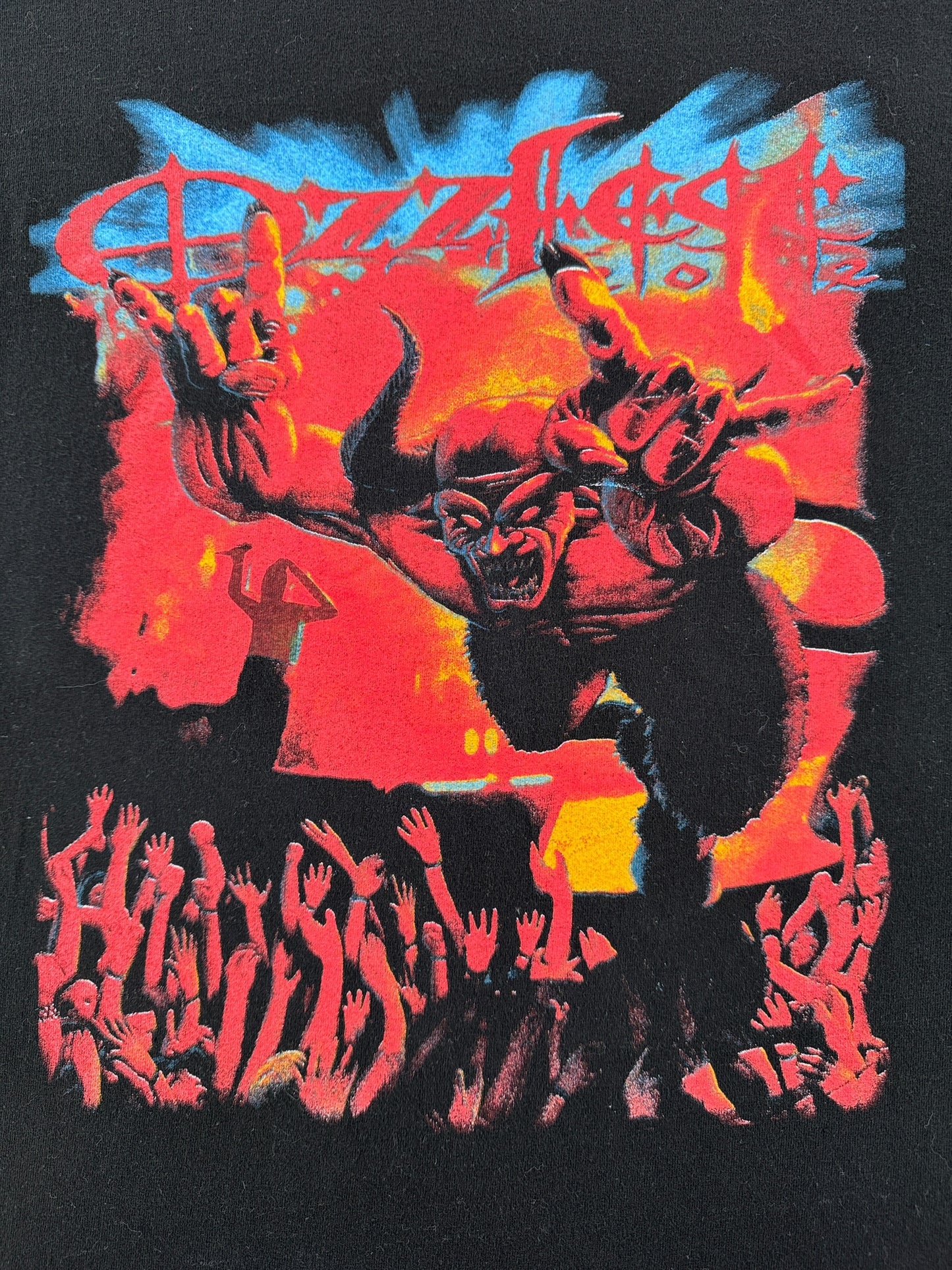 Graphic of Vintage 2002 Ozzfest Tee SZ L