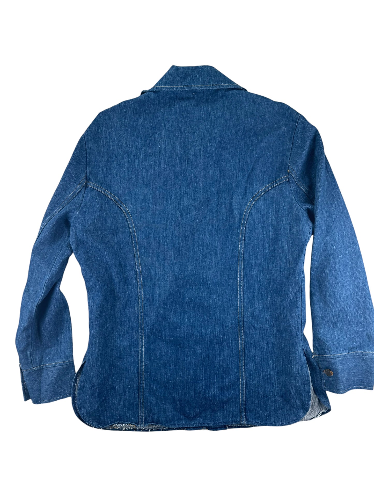 Back 1970s Deadstock Sedgefield Denim Jacket L