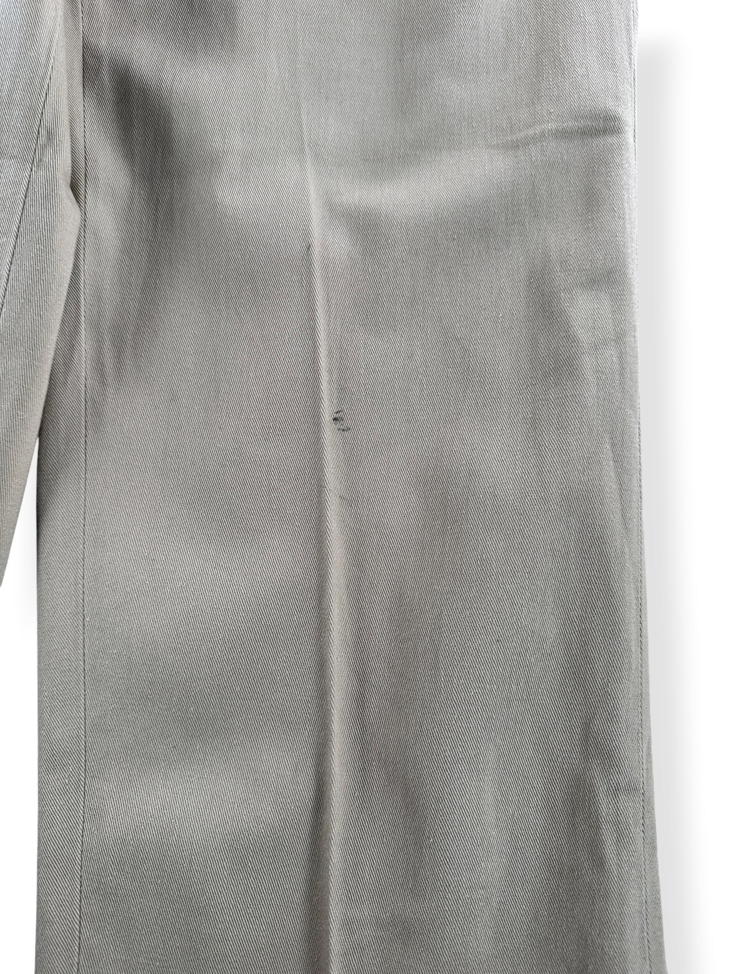 Stain on Vintage 50s Big Mac Double Barrel Twill Cotton Work Pants W30