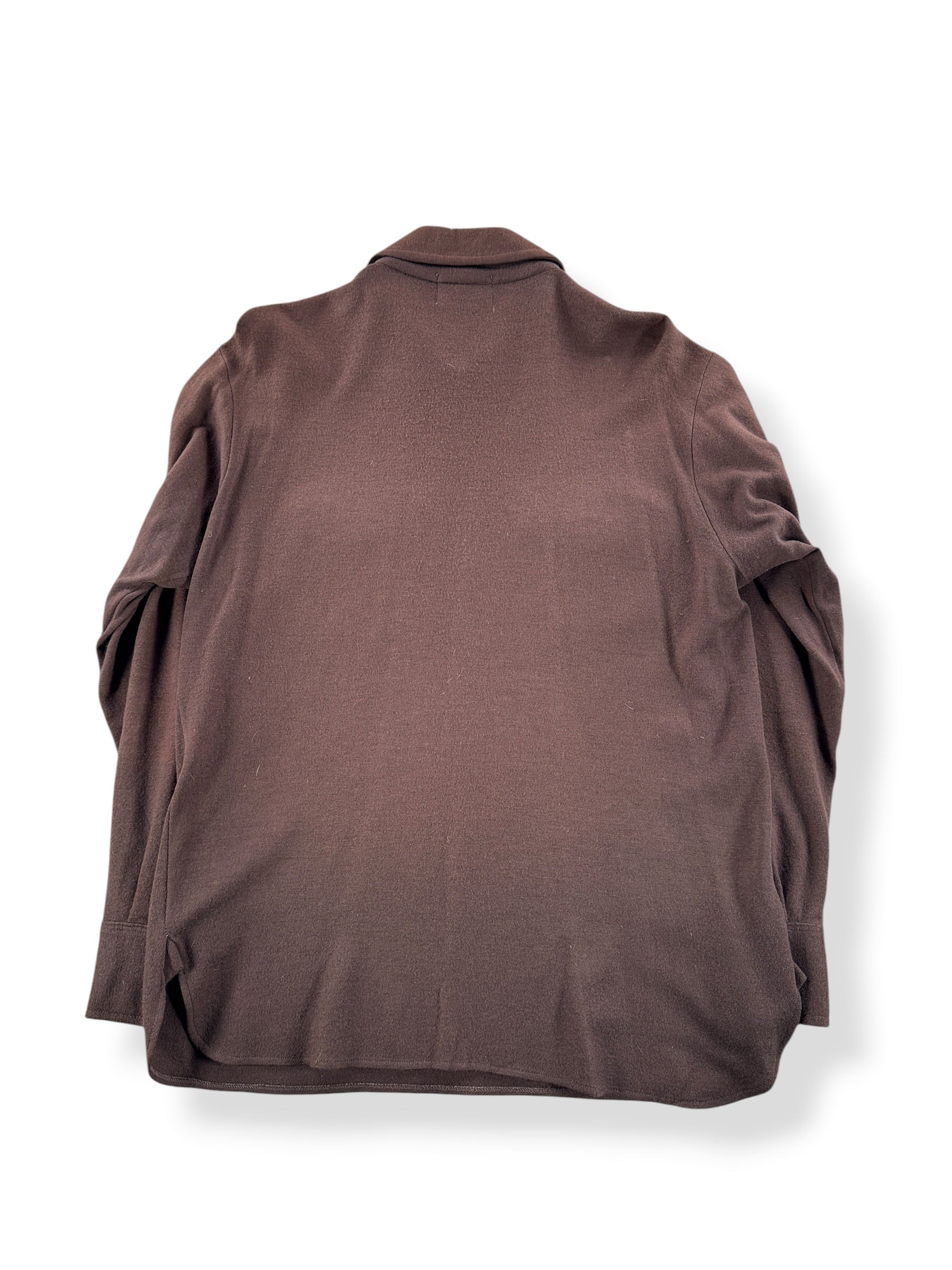 Back of Vintage Spinnaker Wool Shirt SZ L (Fits M)