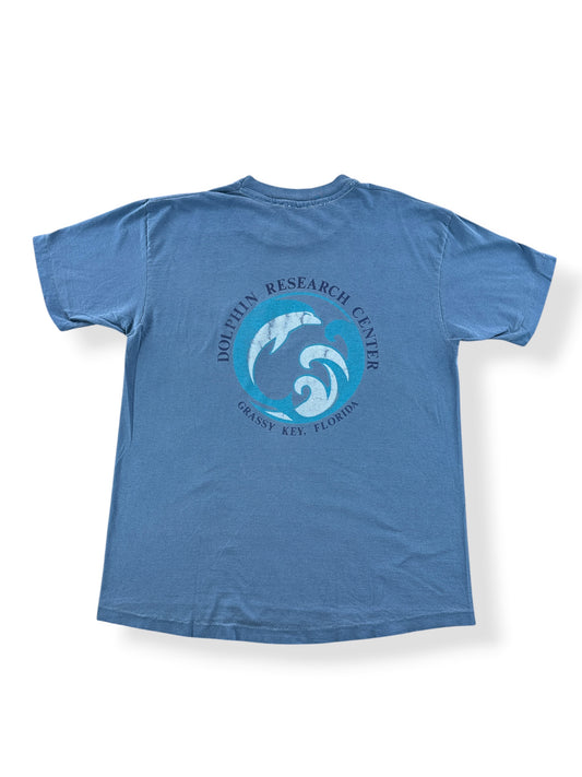 Back of Vintage Dolphin Research Center Tee SZ L