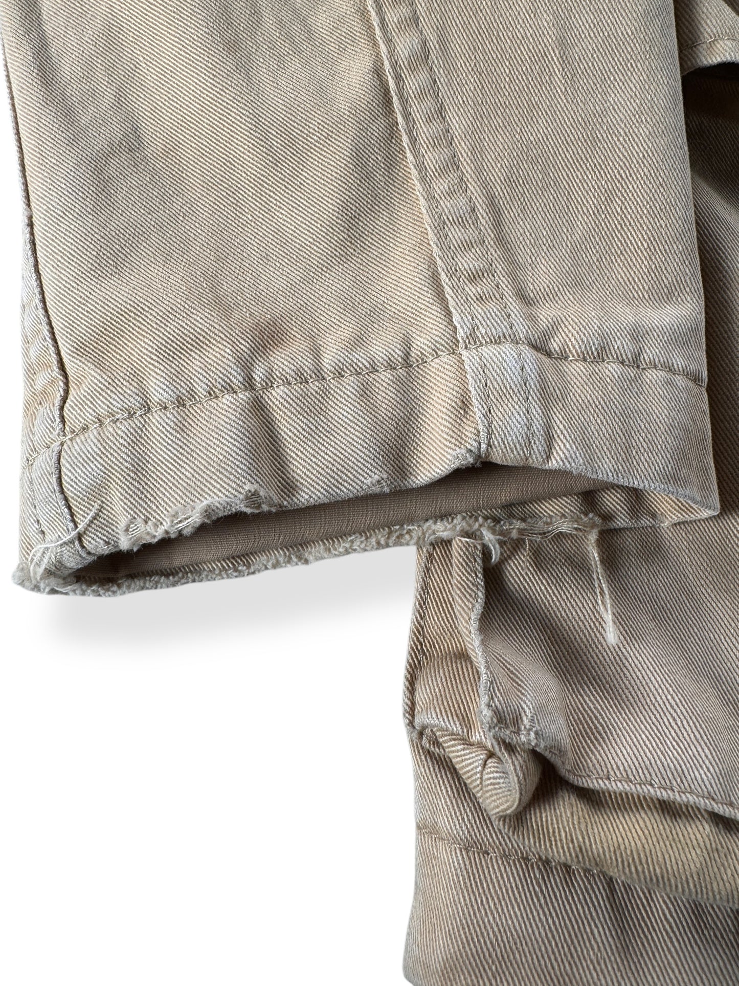 Worn Cuffs on Vintage Sierra Designs Chore Coat SZ M