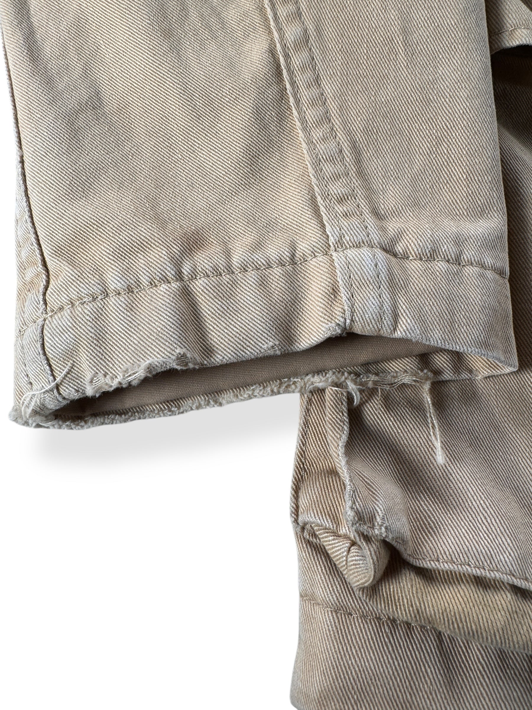 Worn Cuffs on Vintage Sierra Designs Chore Coat SZ M